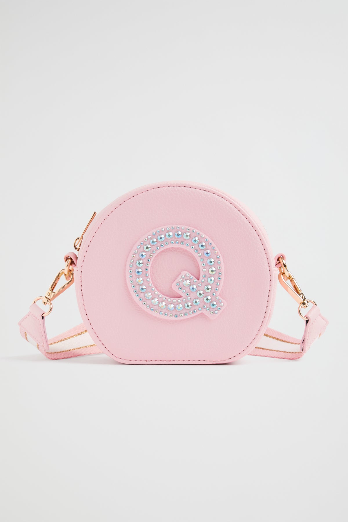 Circle Jewel Initial Bag