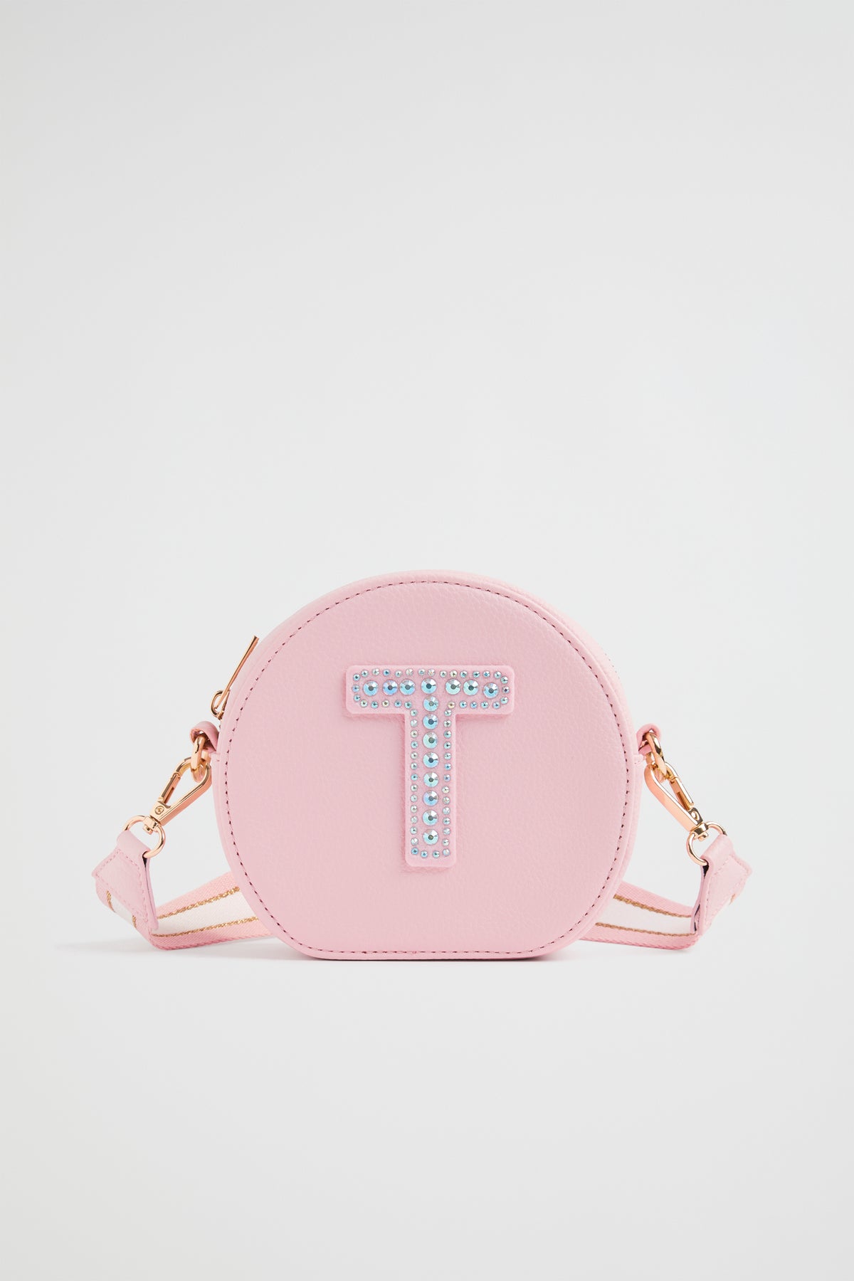 Circle Jewel Initial Bag
