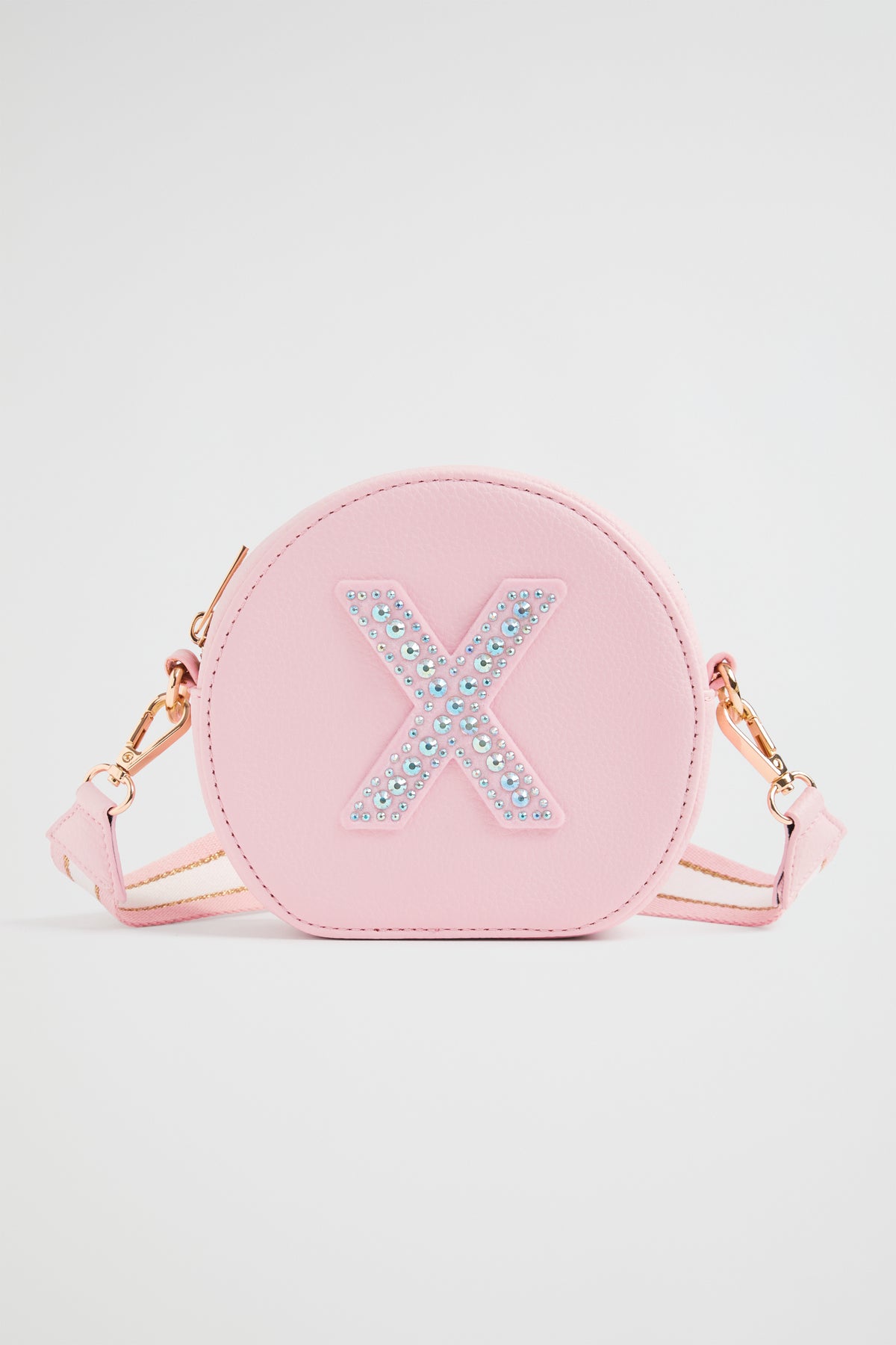 Circle Jewel Initial Bag