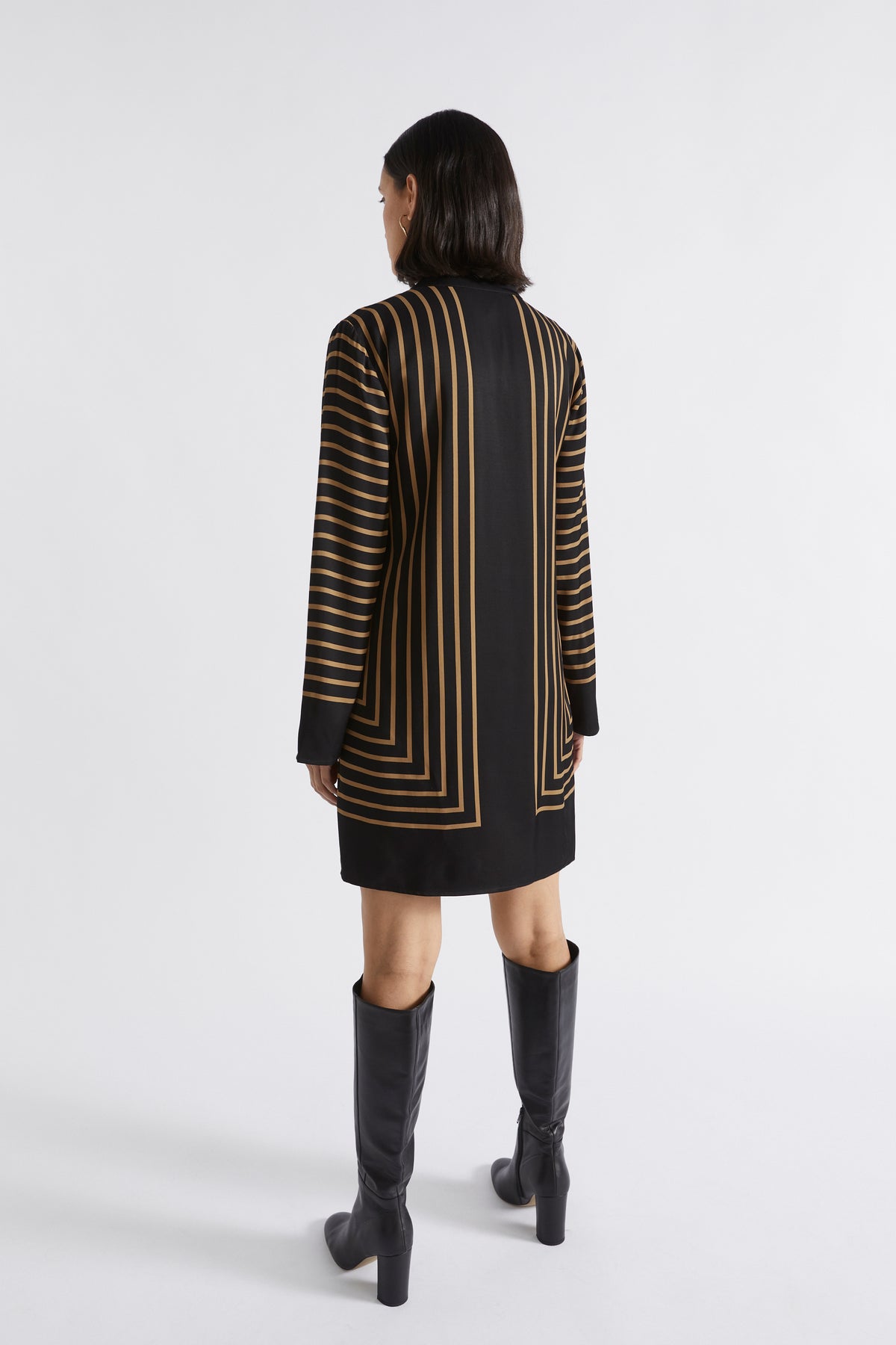 Linear Shift Dress