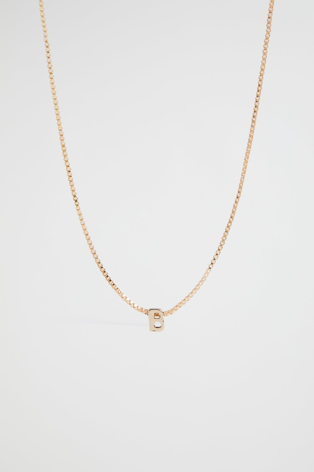 Gold Initial Necklace
