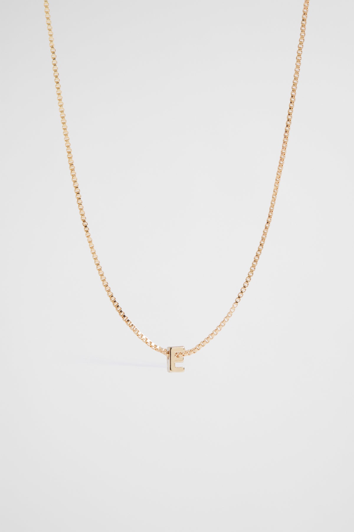 Gold Initial Necklace