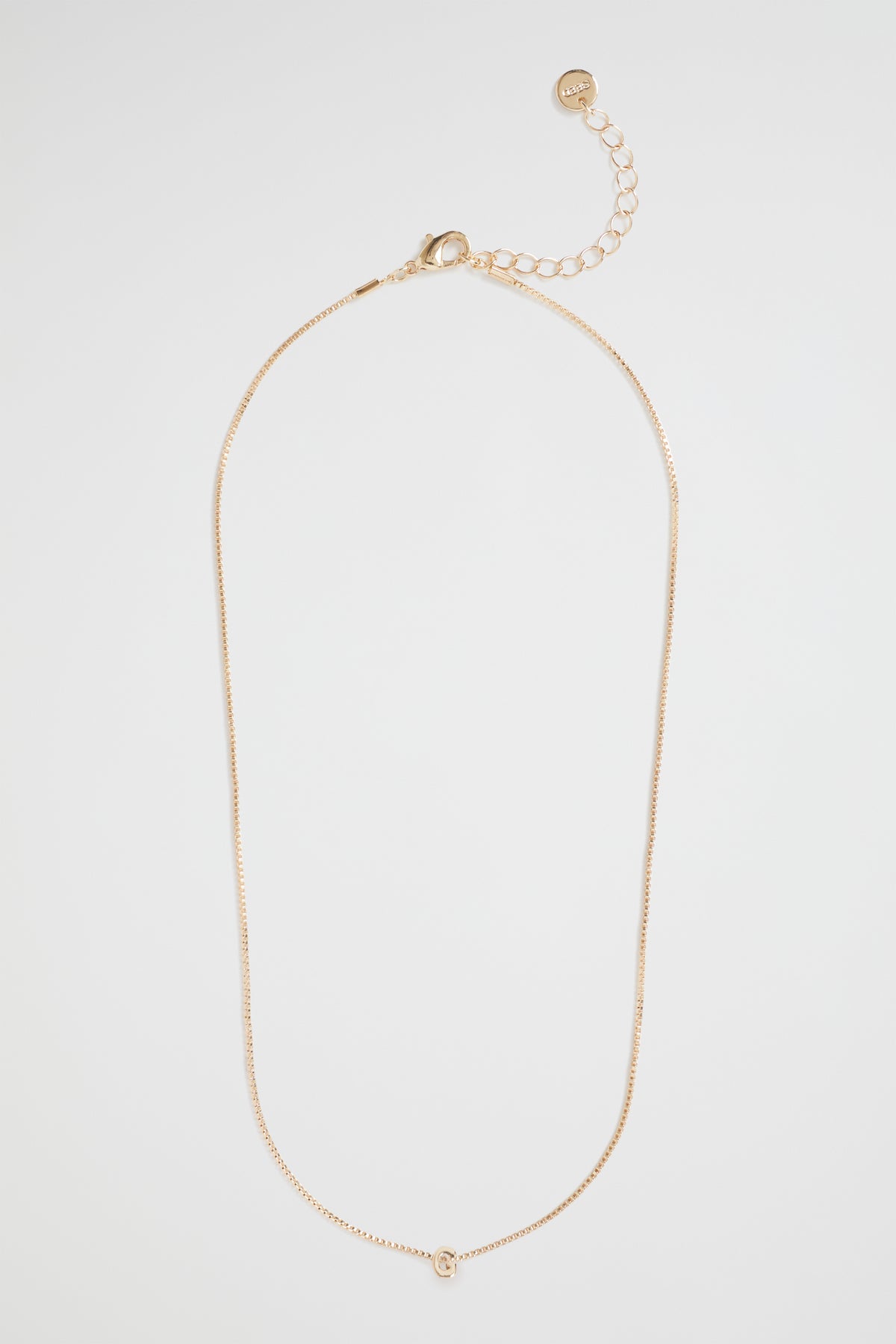 Gold Initial Necklace