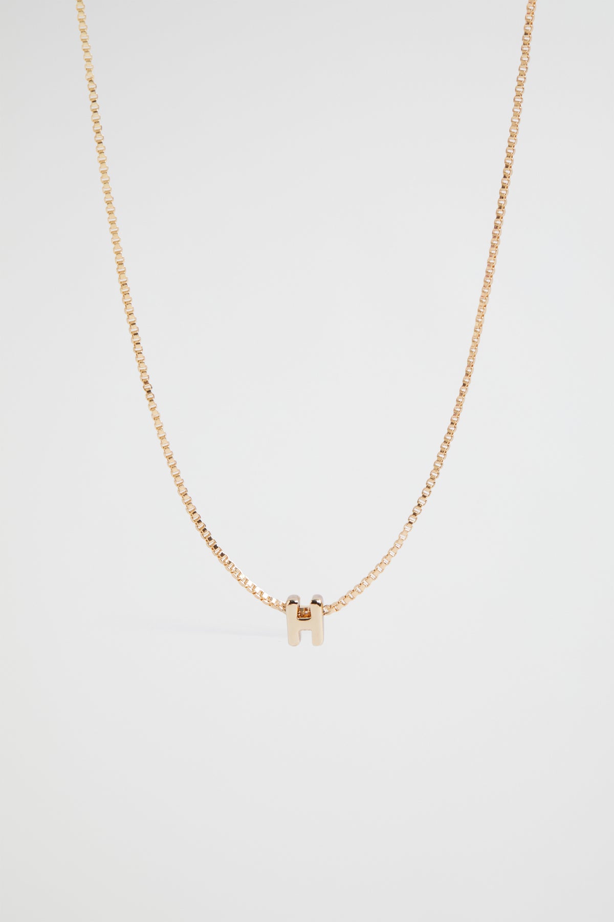 Gold Initial Necklace