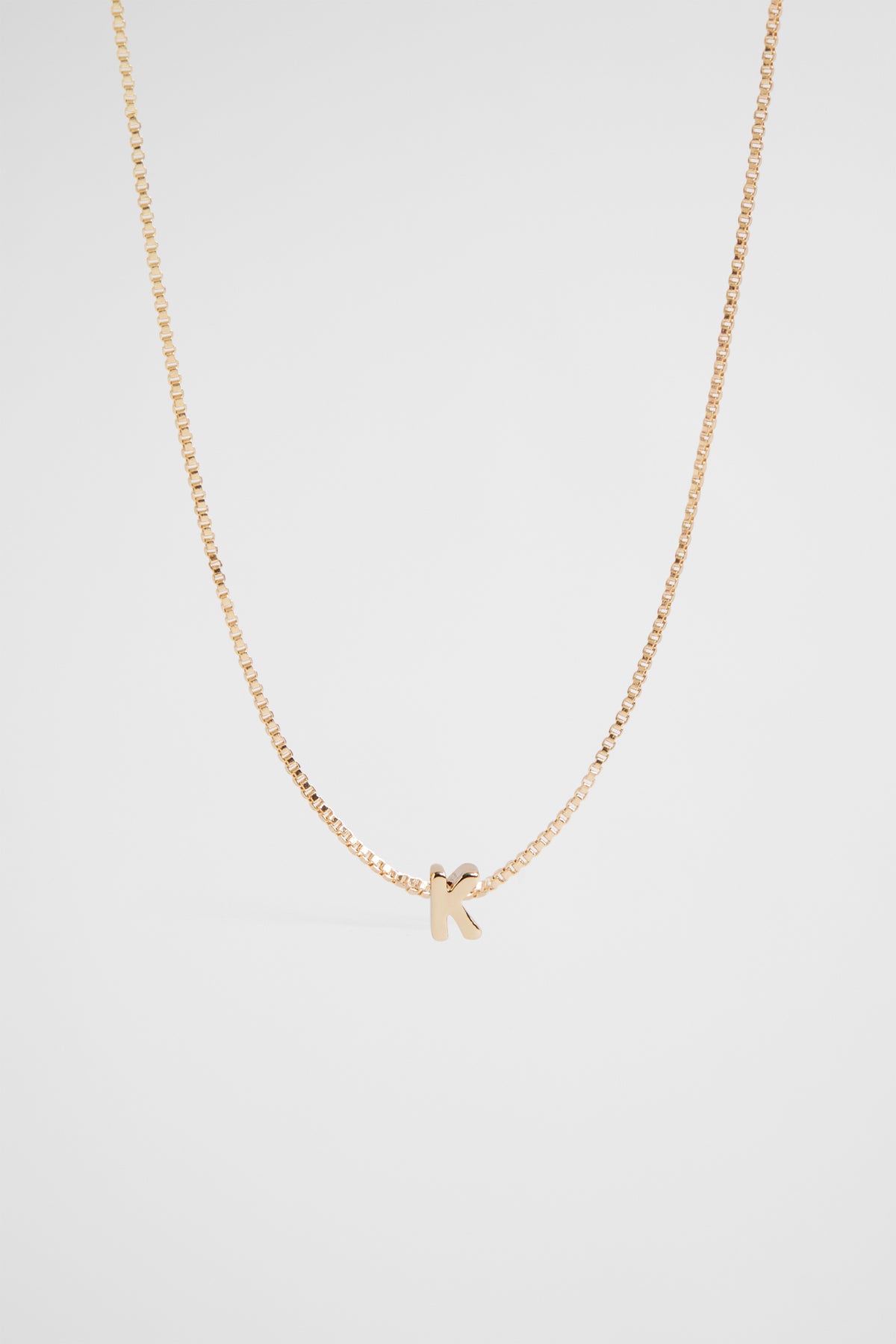 Gold Initial Necklace