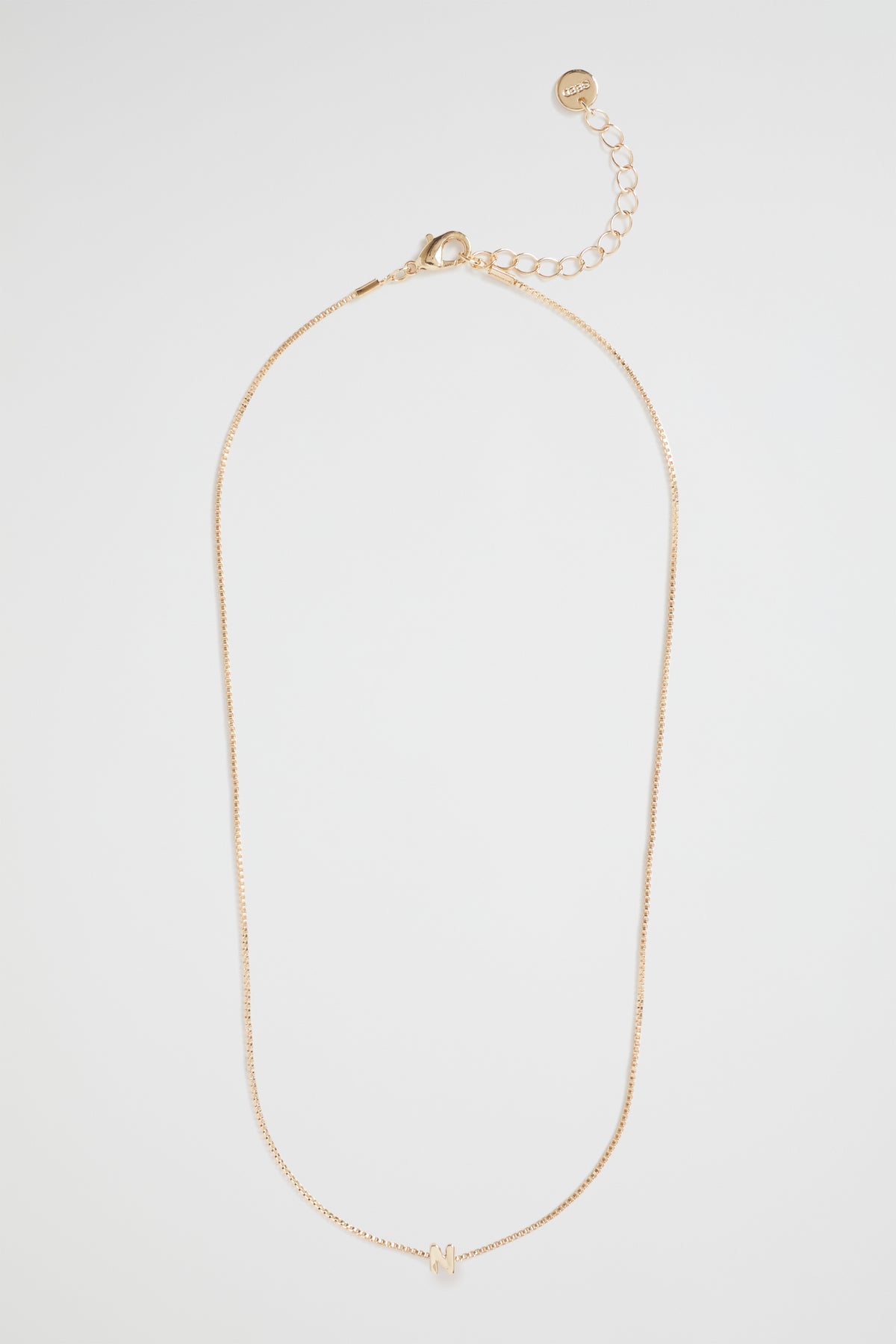 Gold Initial Necklace