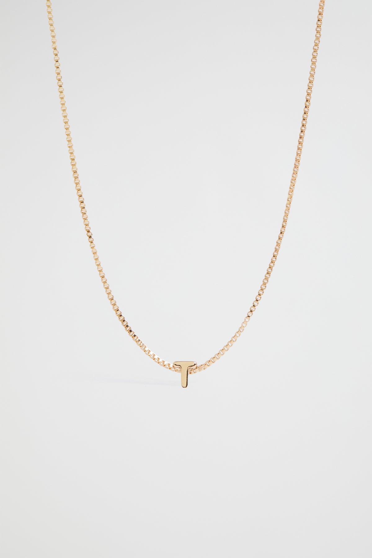 Gold Initial Necklace