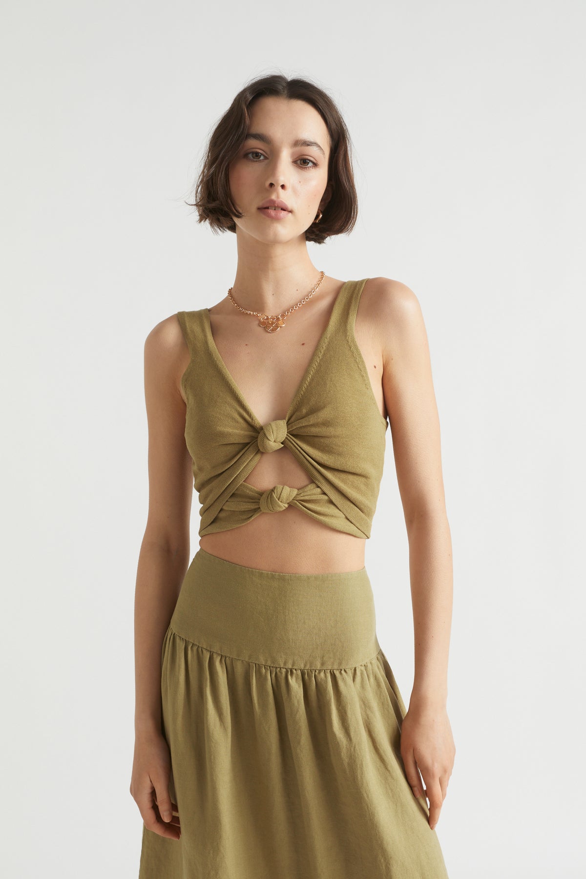 Cotton Knit Top