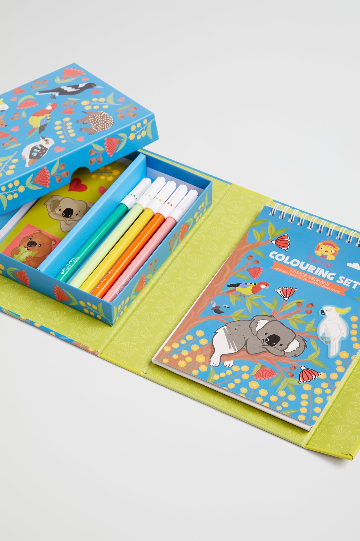 Aussie Animals Colouring Set