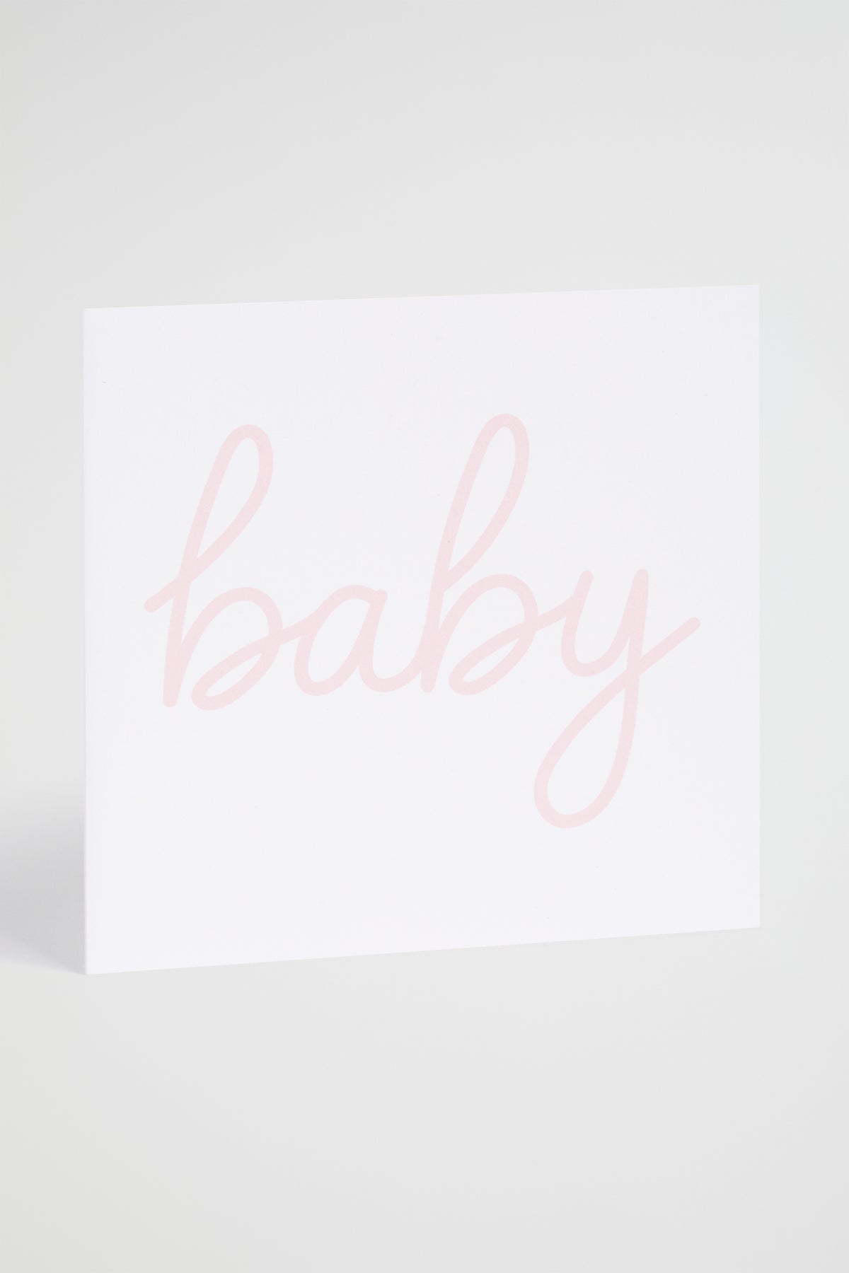 Baby Pink Card