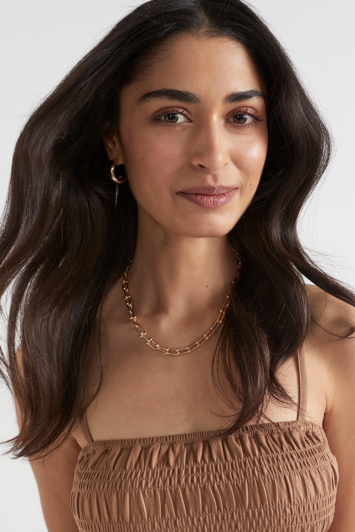 Shirred Detail Crop