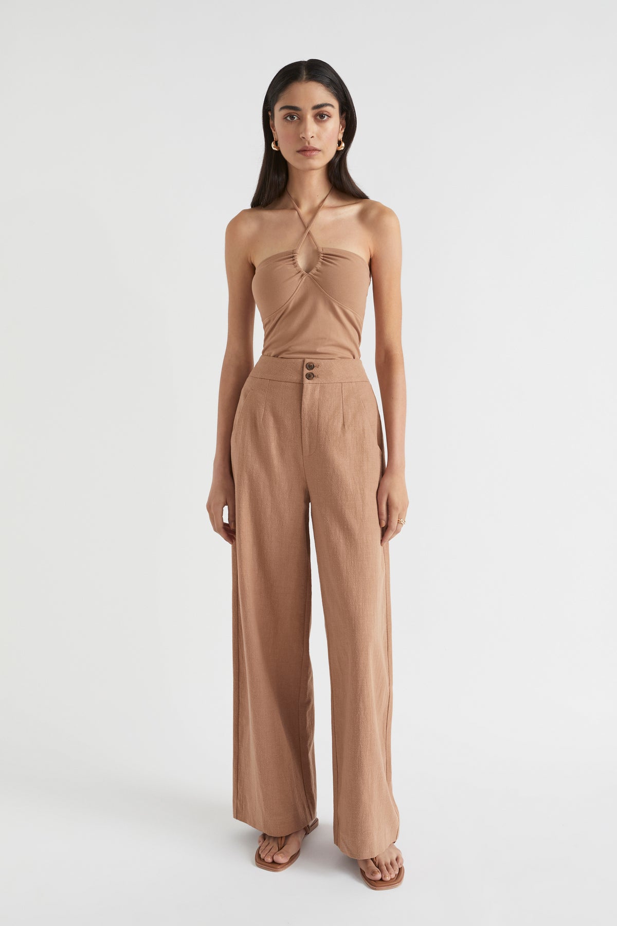 Halter Neck Tie Top