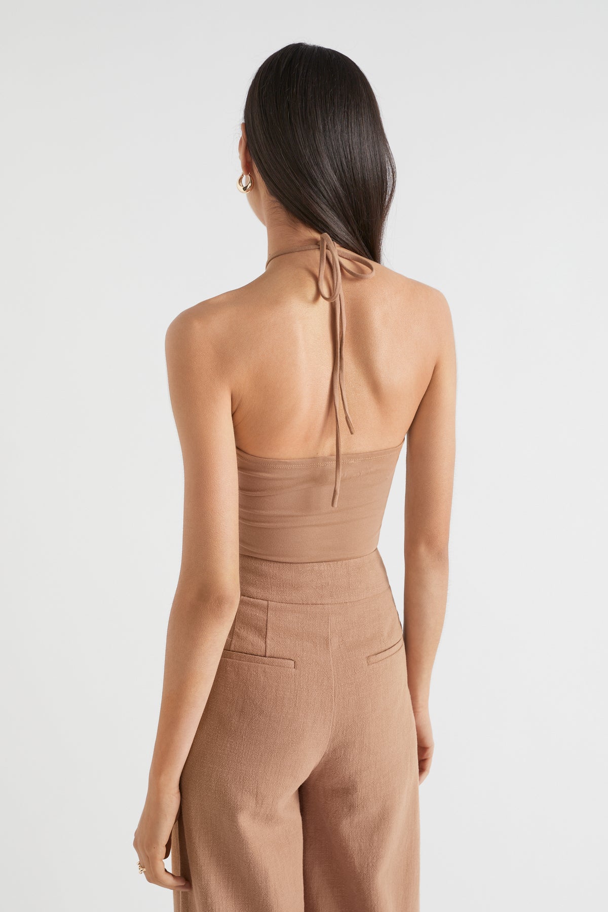 Halter Neck Tie Top