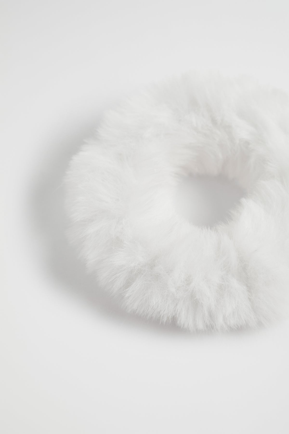 Faux Fur Scrunchie