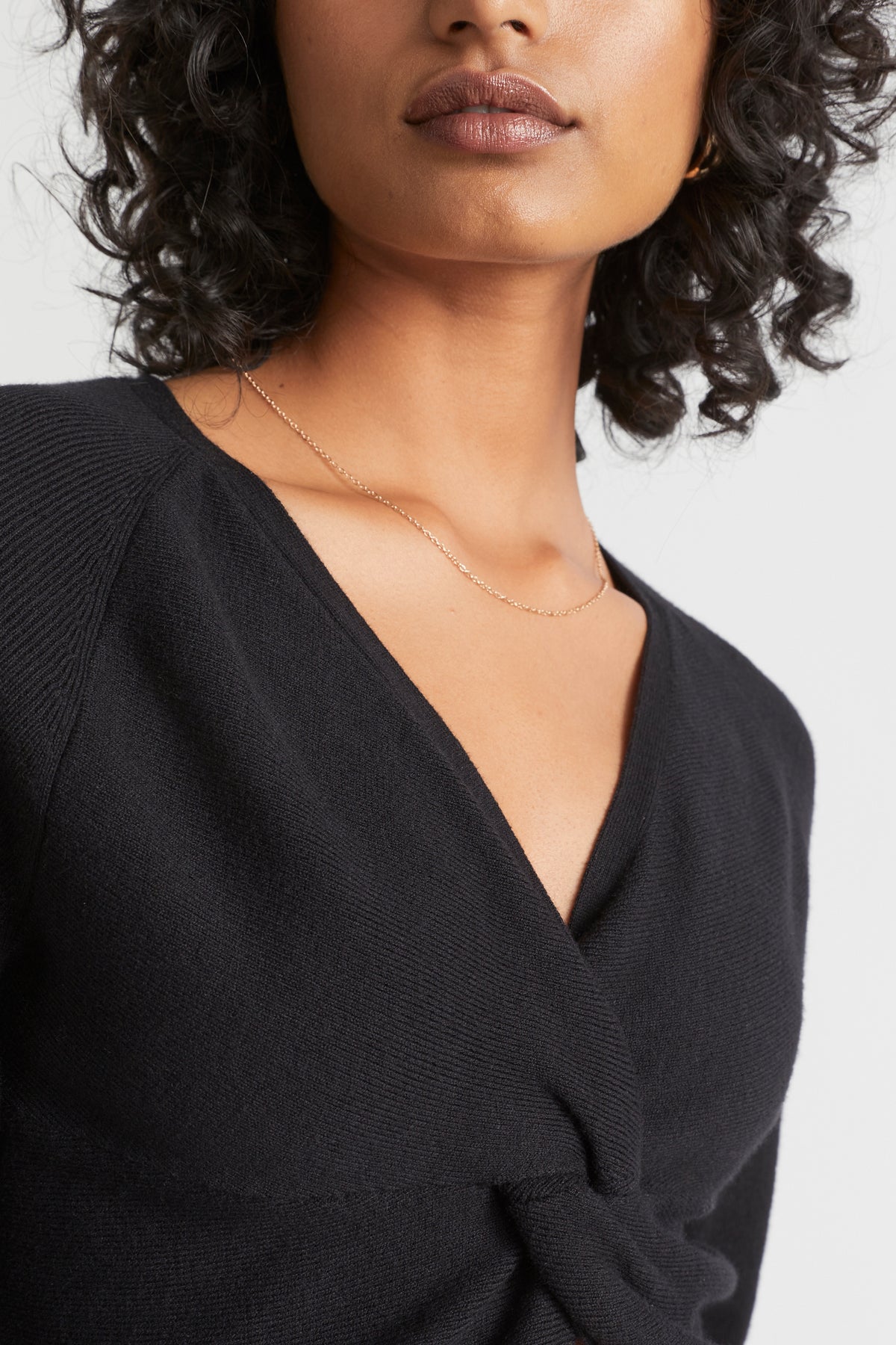 Twist Front Knit