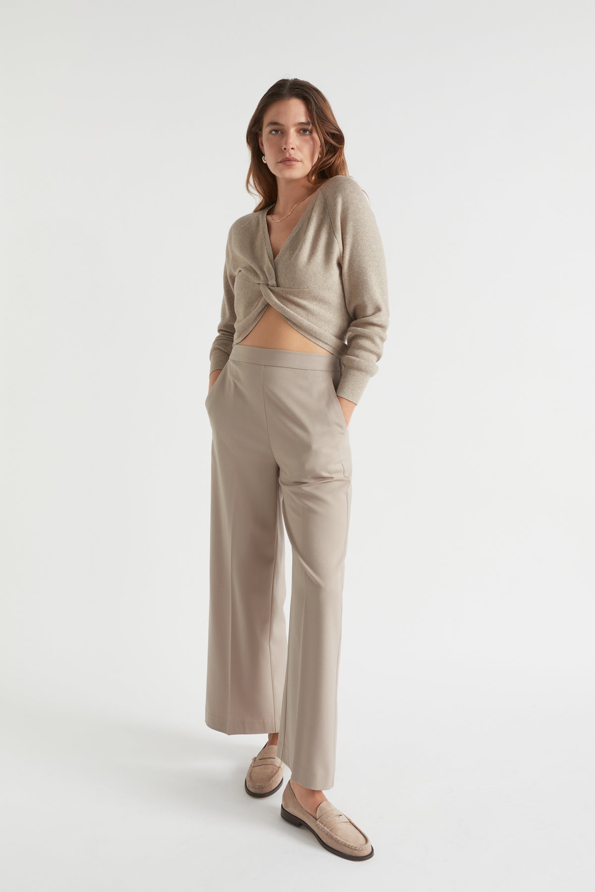 Twist Front Knit
