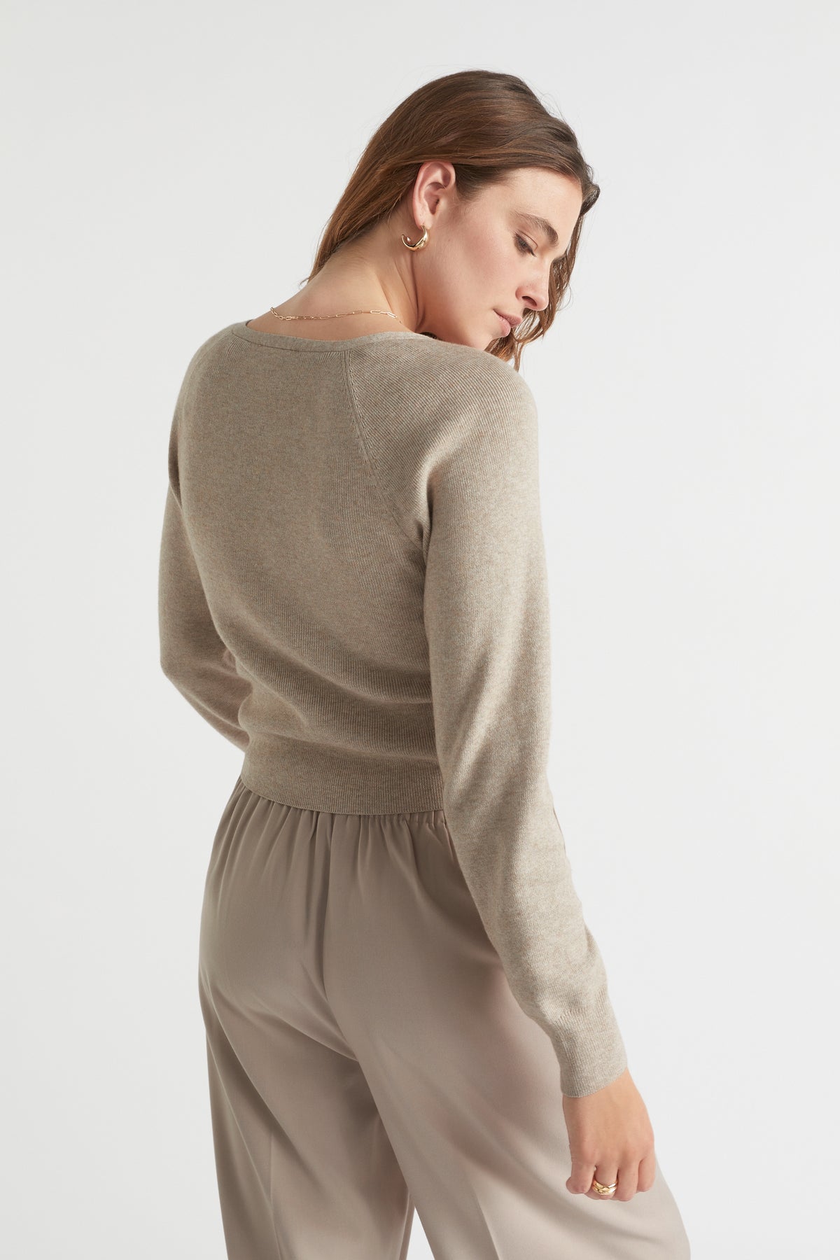 Twist Front Knit