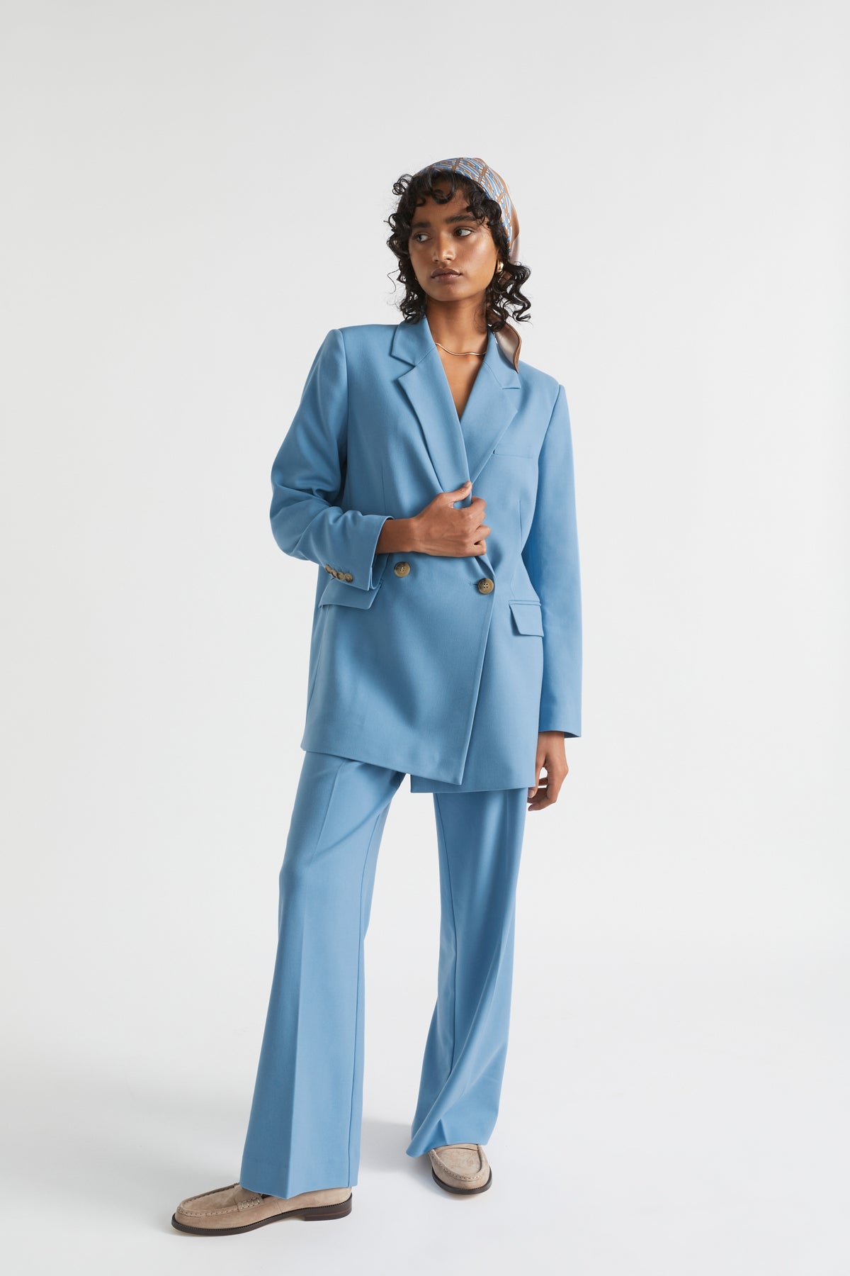 High Waist Suit Pant