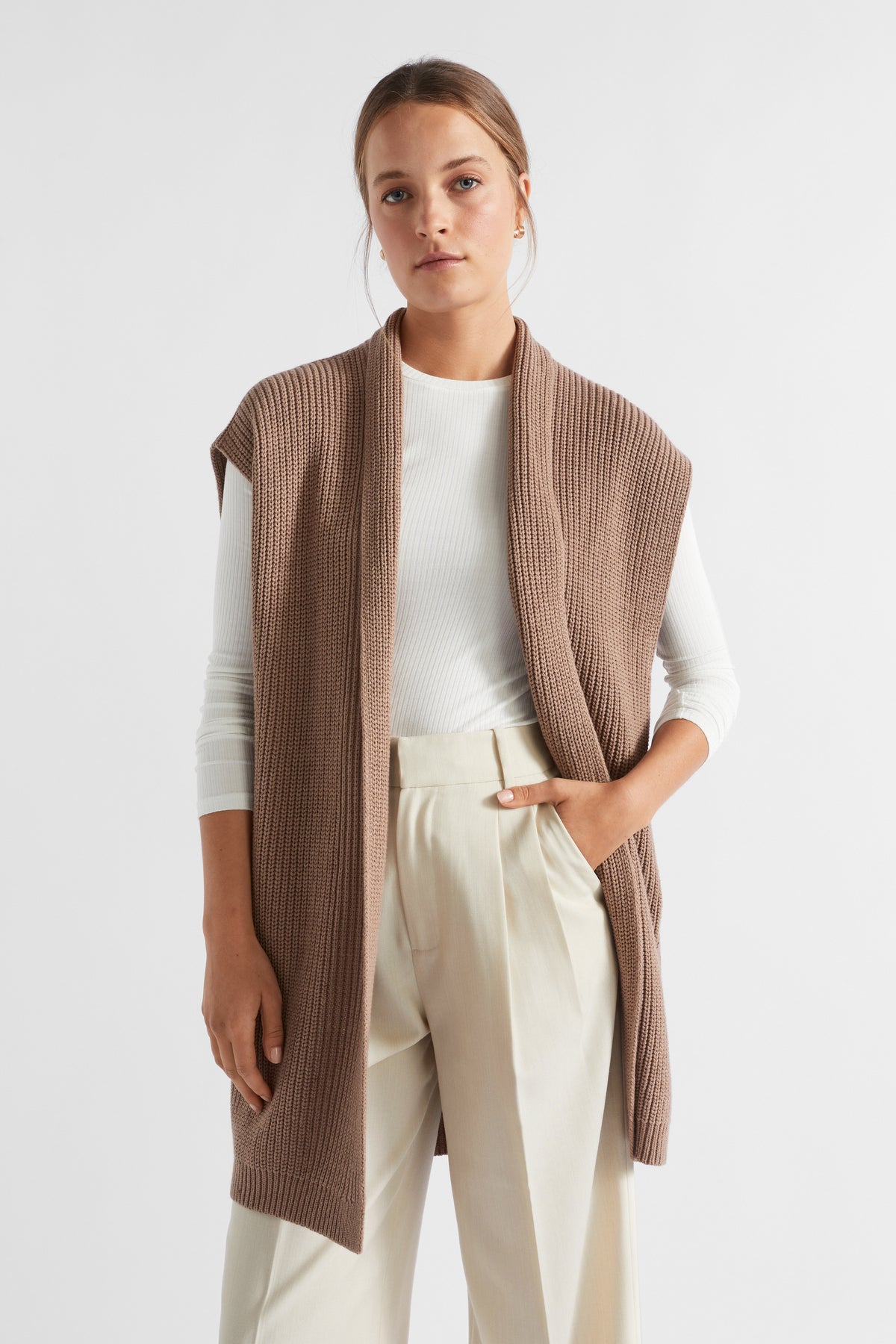 Wool Knit Gilet