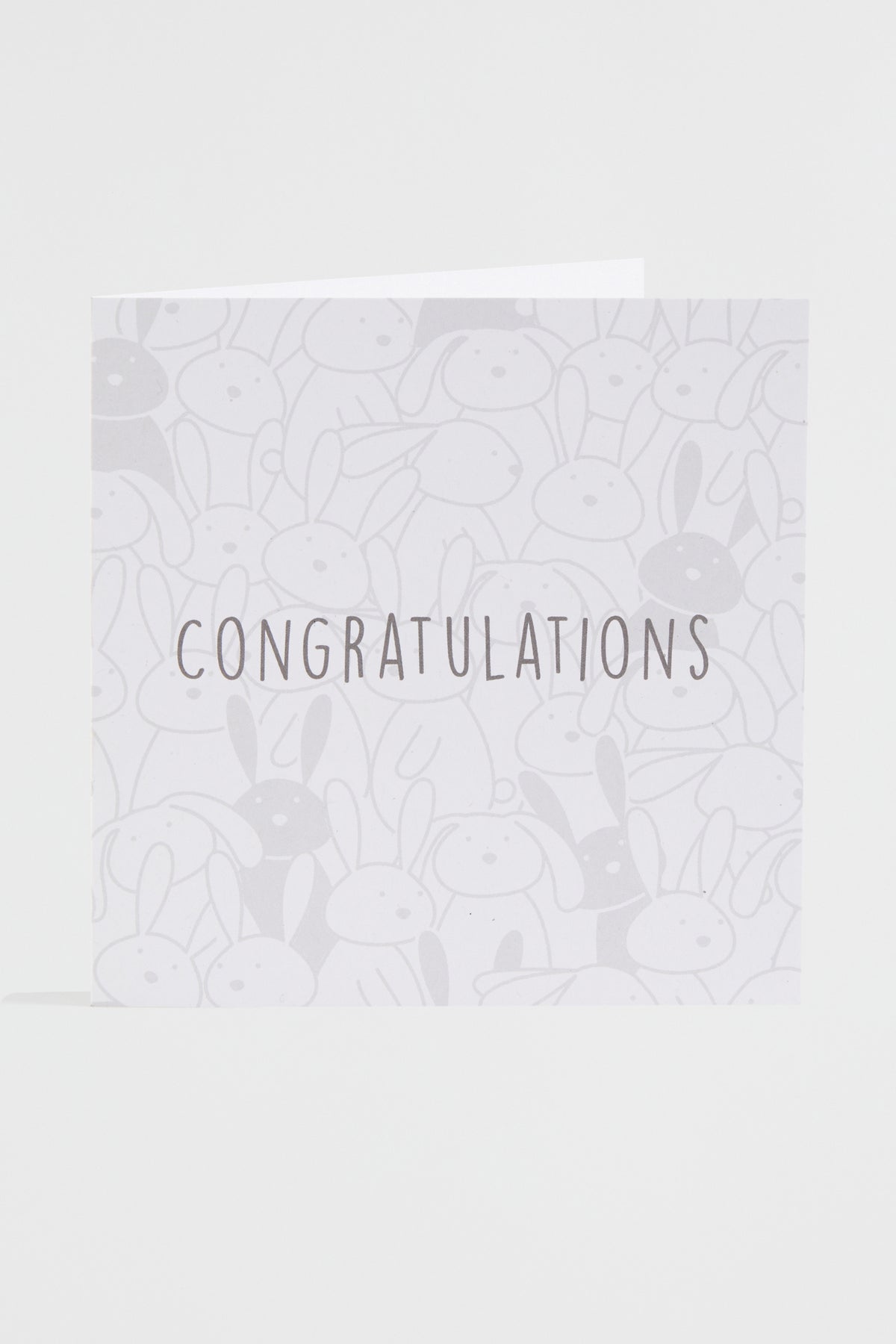 Large Congratulations Bunny Card