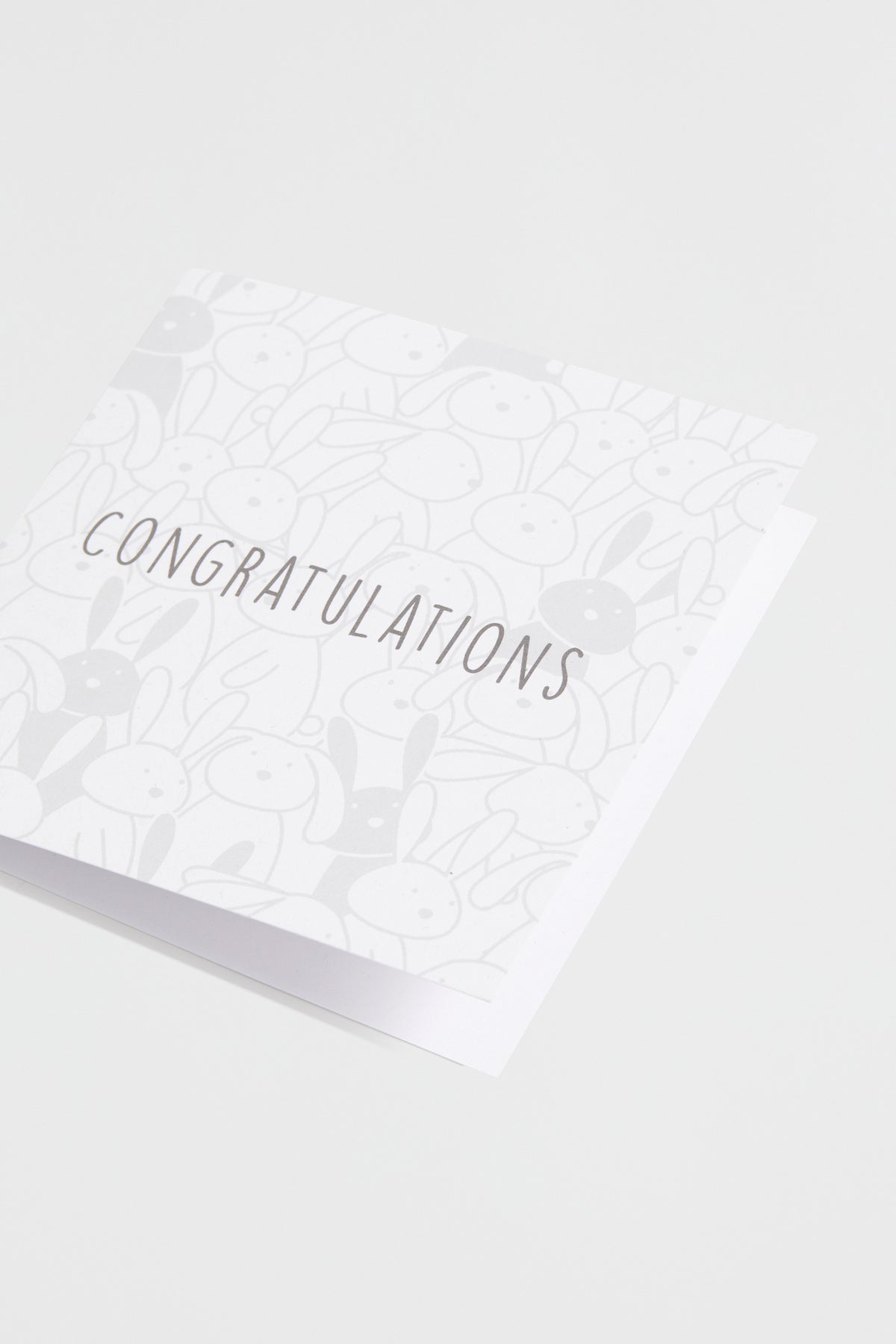 Large Congratulations Bunny Card