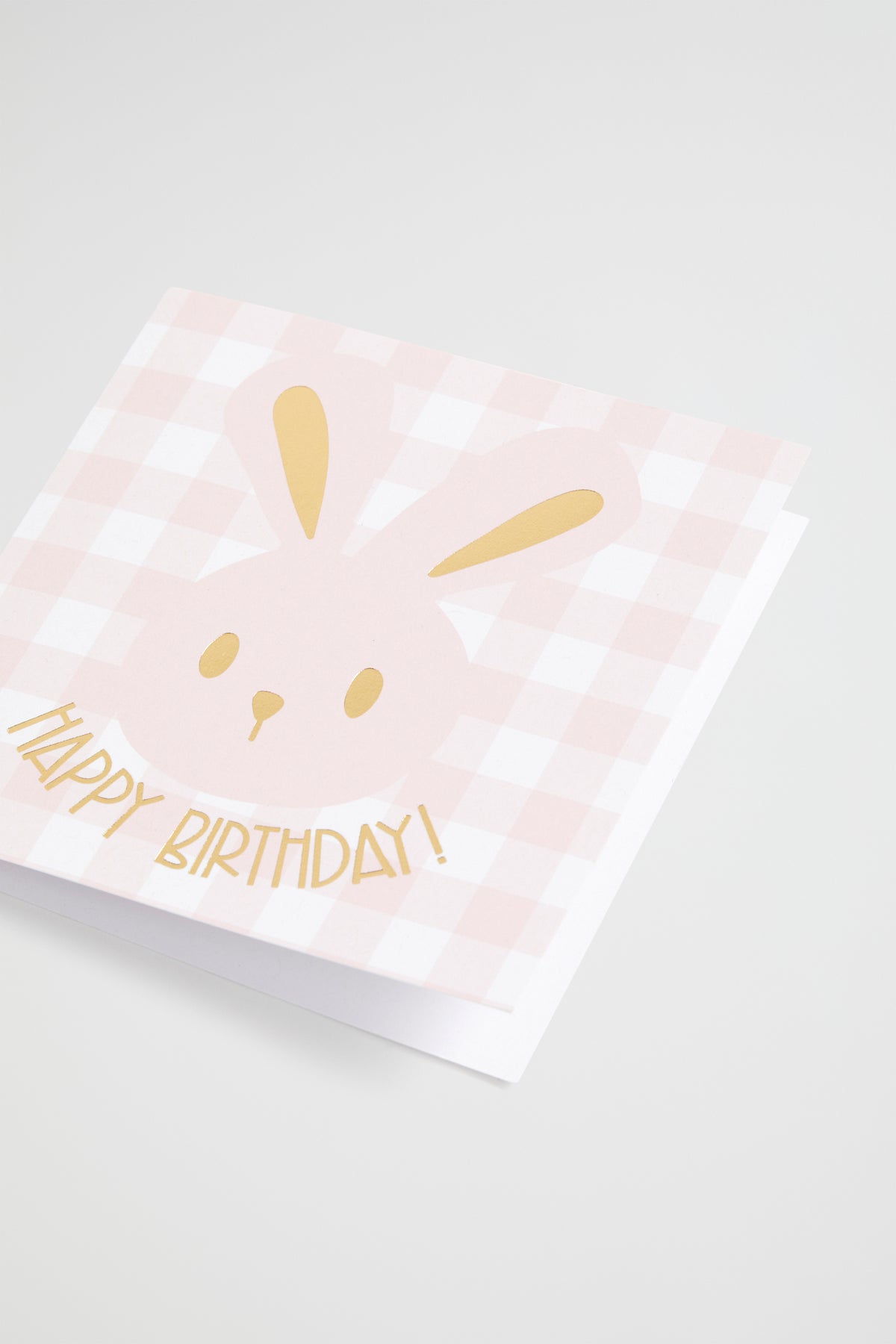 Large Happy Birthday Bunny Card