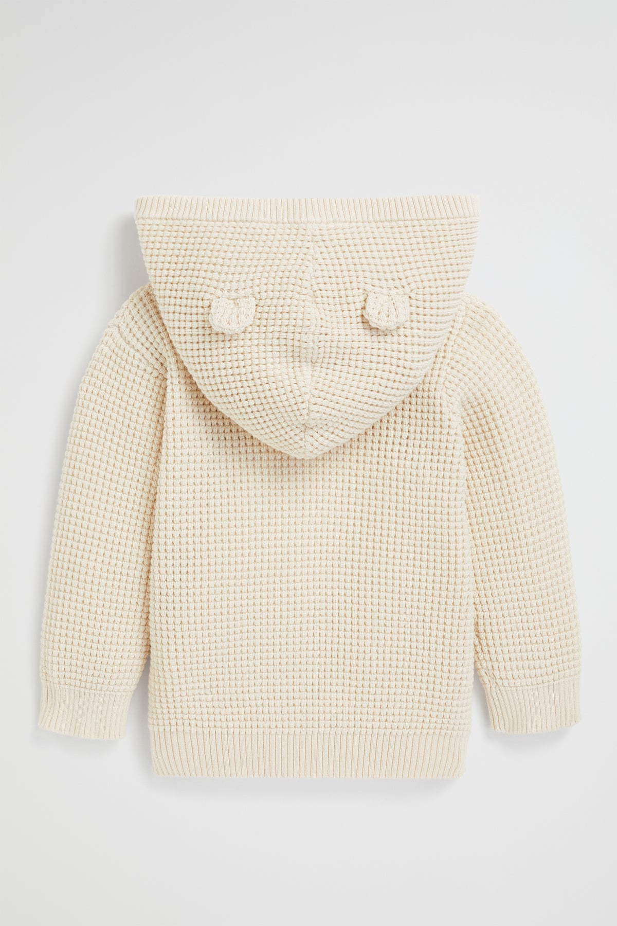 Waffle Zip Knit