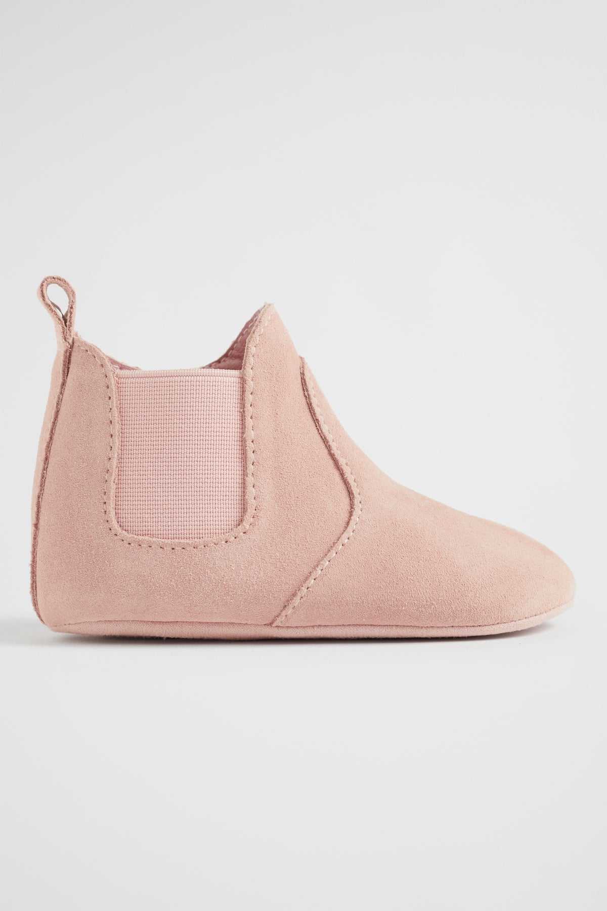 Suede Gusset Bootie
