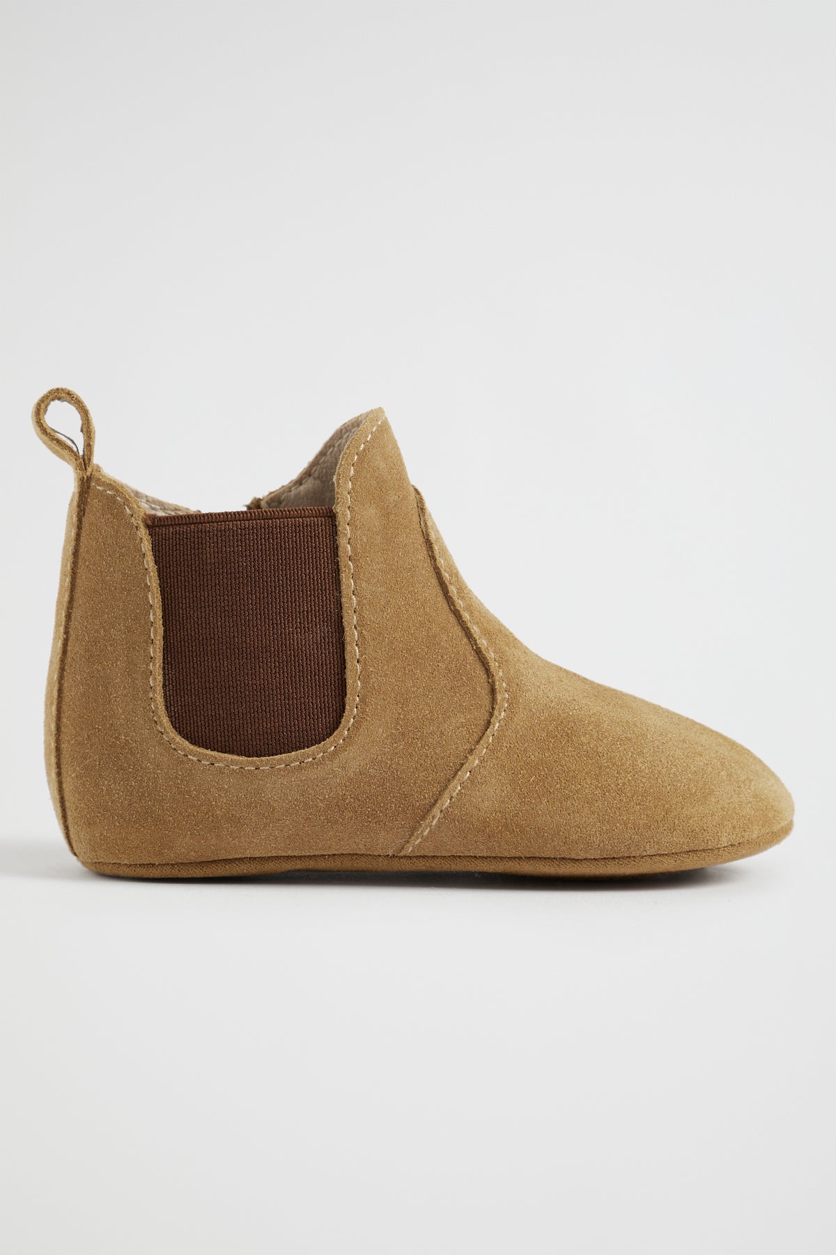 Suede Gusset Bootie