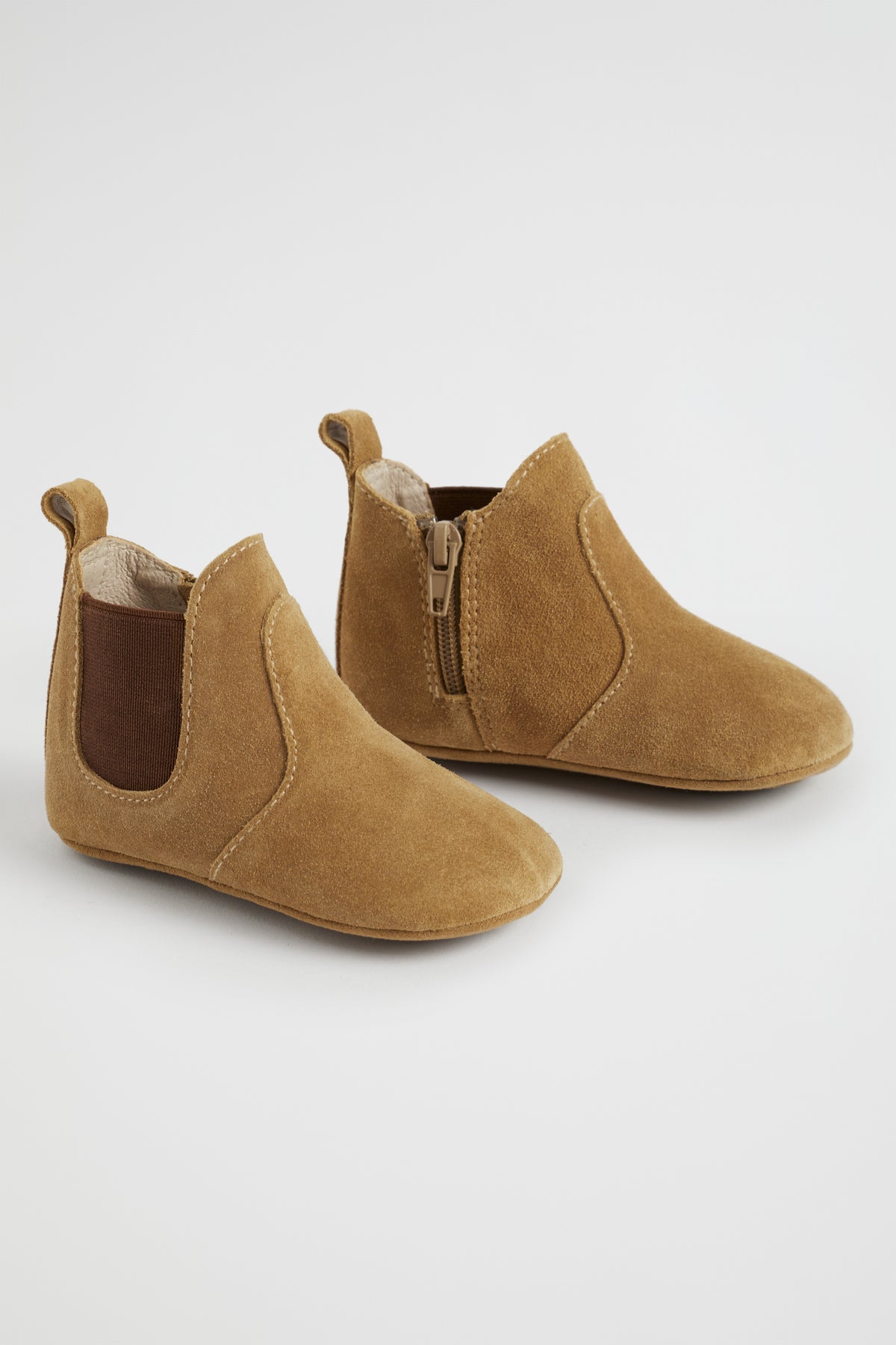 Suede Gusset Bootie