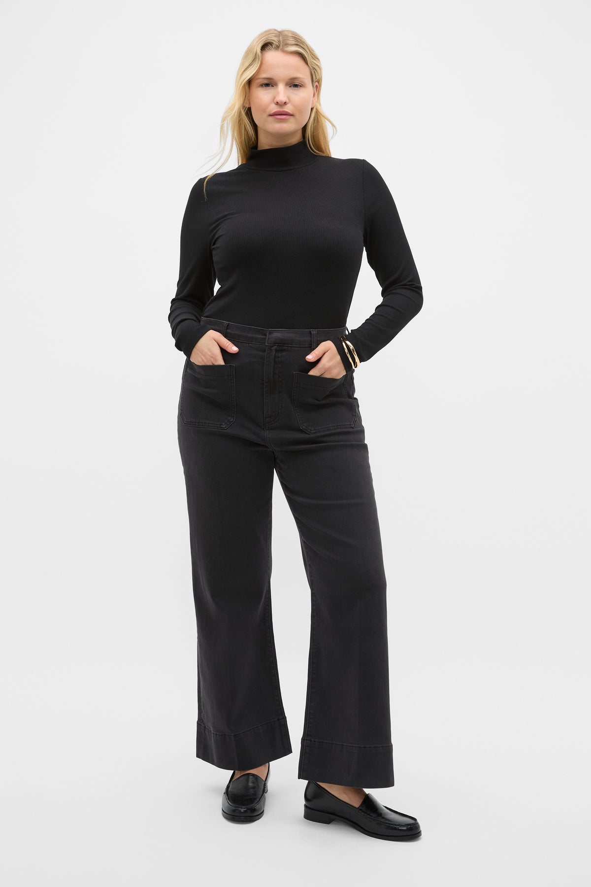 Core Wide Leg Pocket Jean