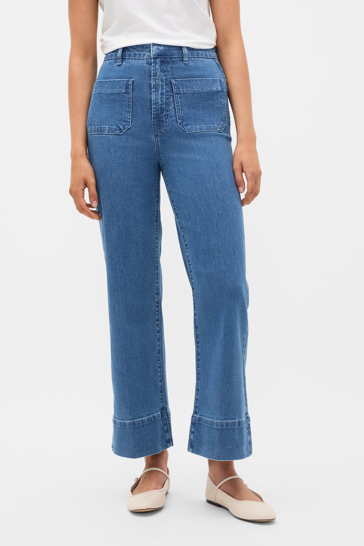 Core Wide Leg Pocket Jean