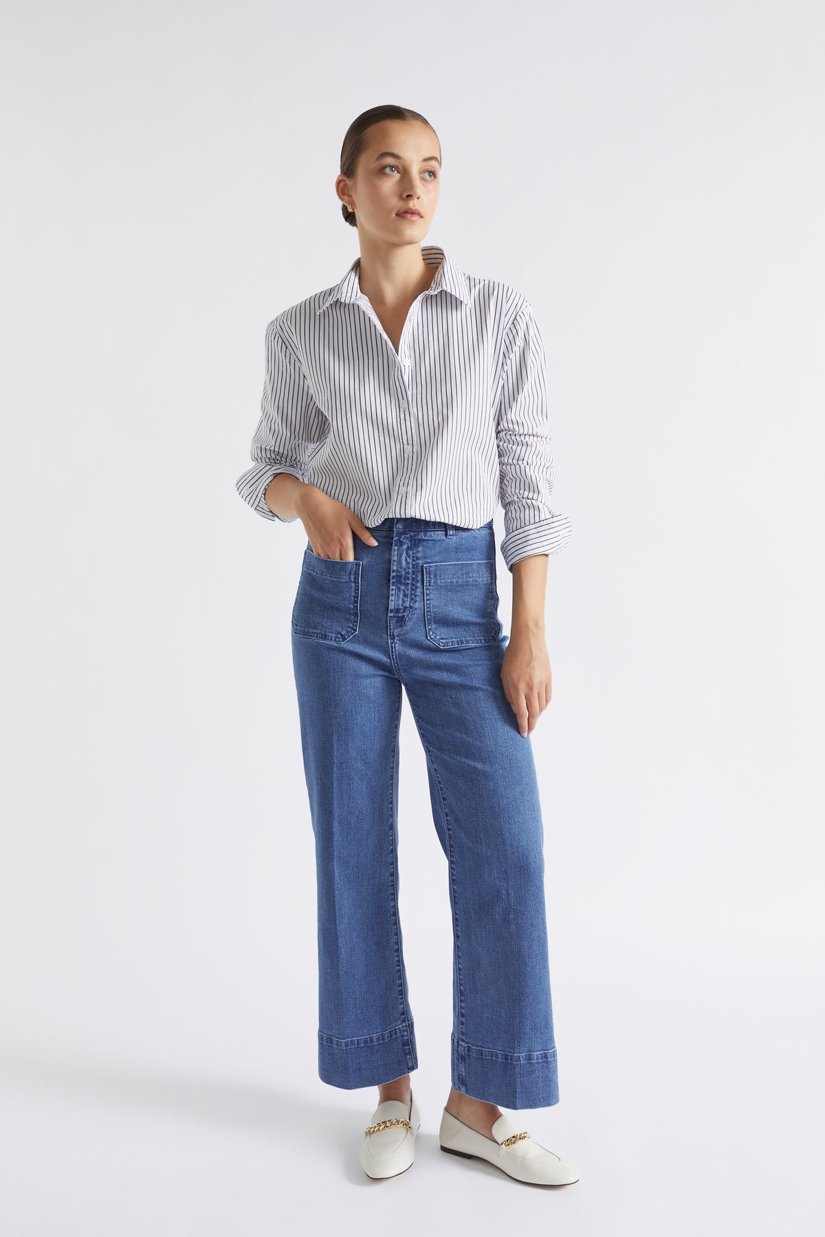 Core Wide Leg Pocket Jean