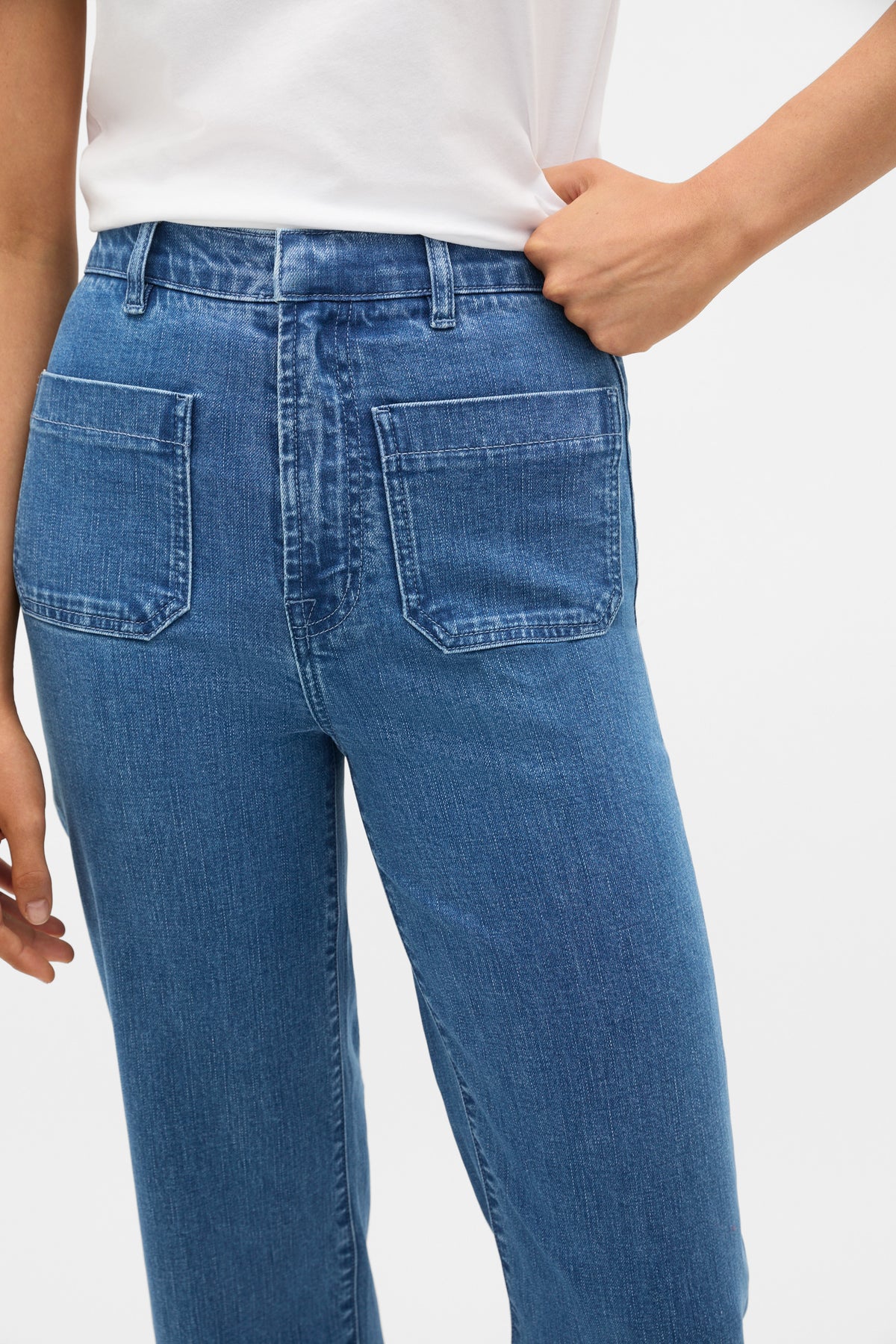 Core Wide Leg Pocket Jean