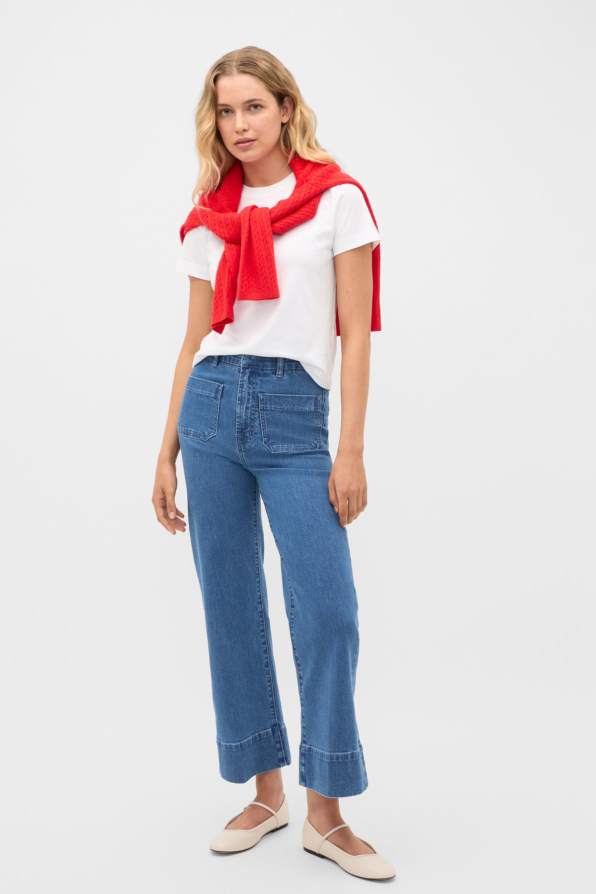 Core Wide Leg Pocket Jean