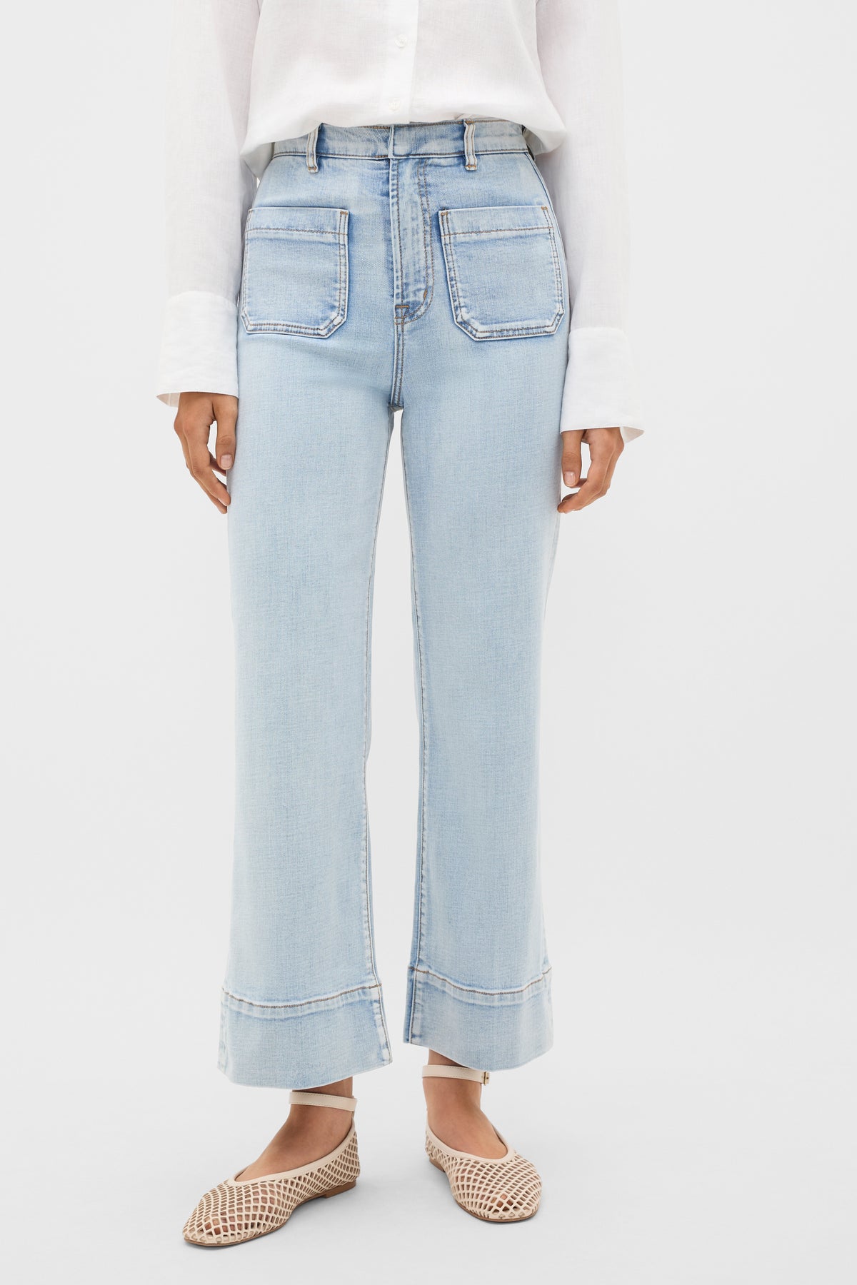 Core Wide Leg Pocket Jean