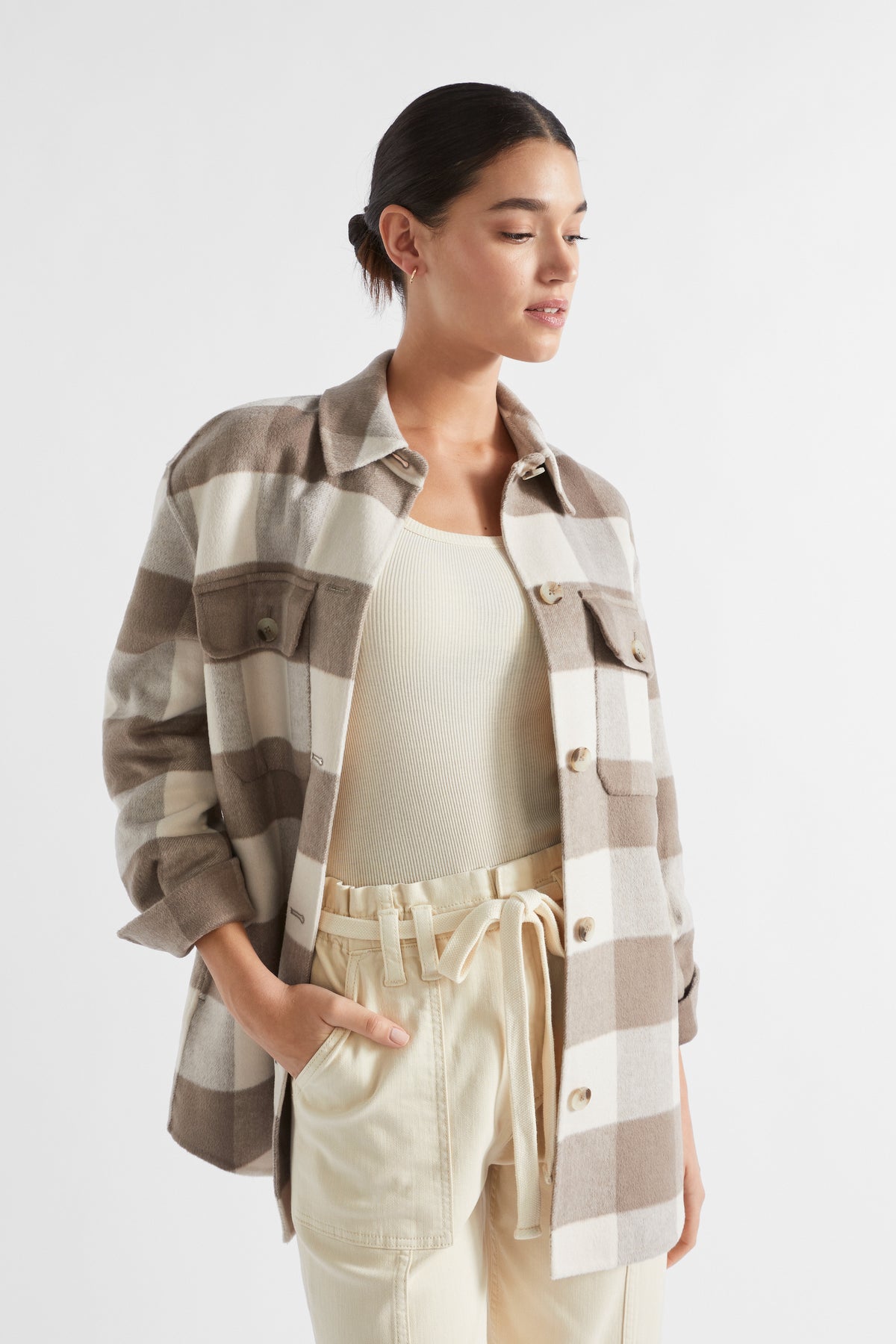 Wool Blend Shacket