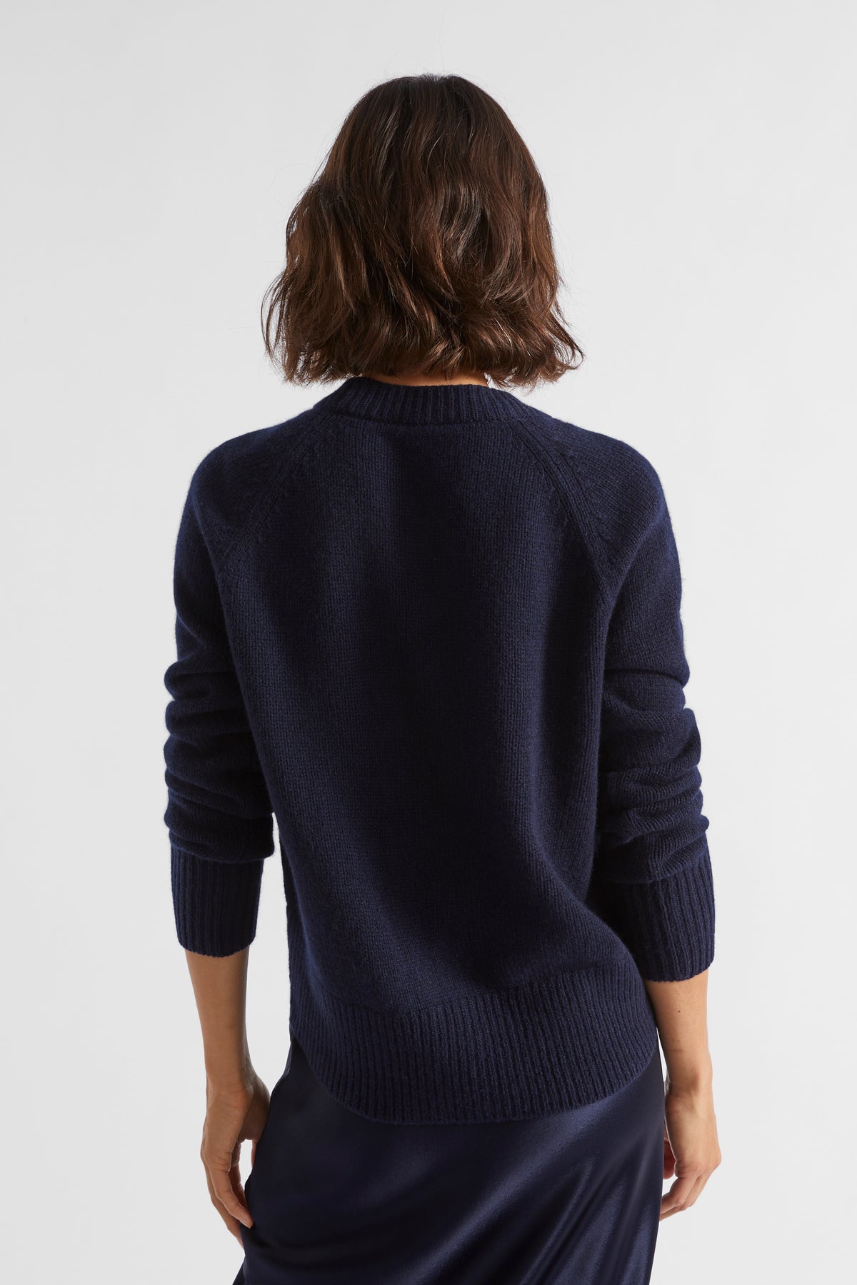 Merino Wool Raglan Cardigan