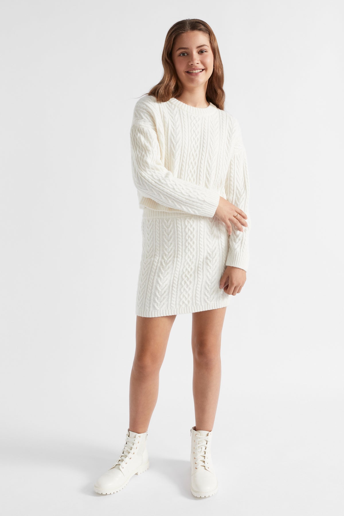 Cable Knit Skirt
