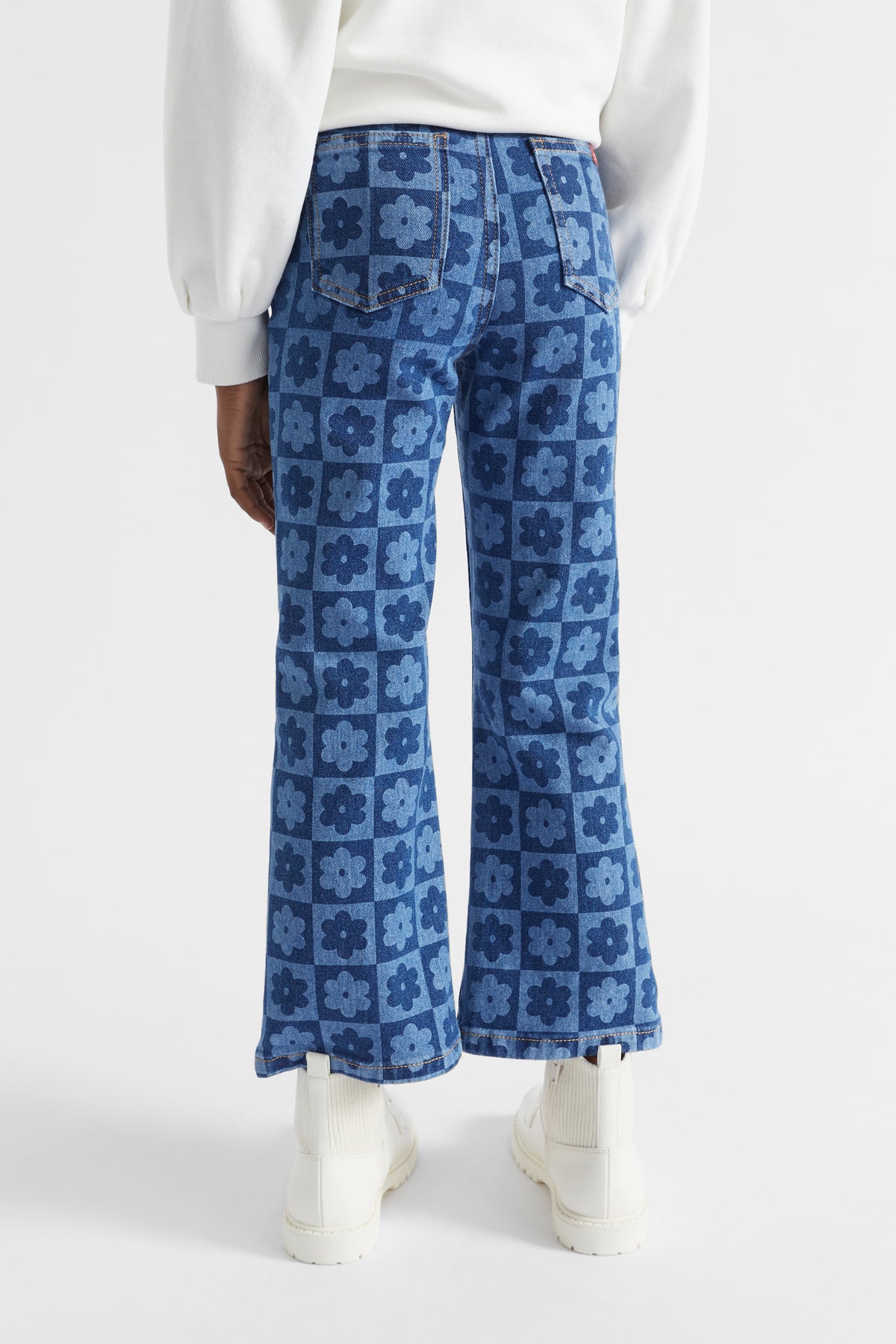 Checked Jean