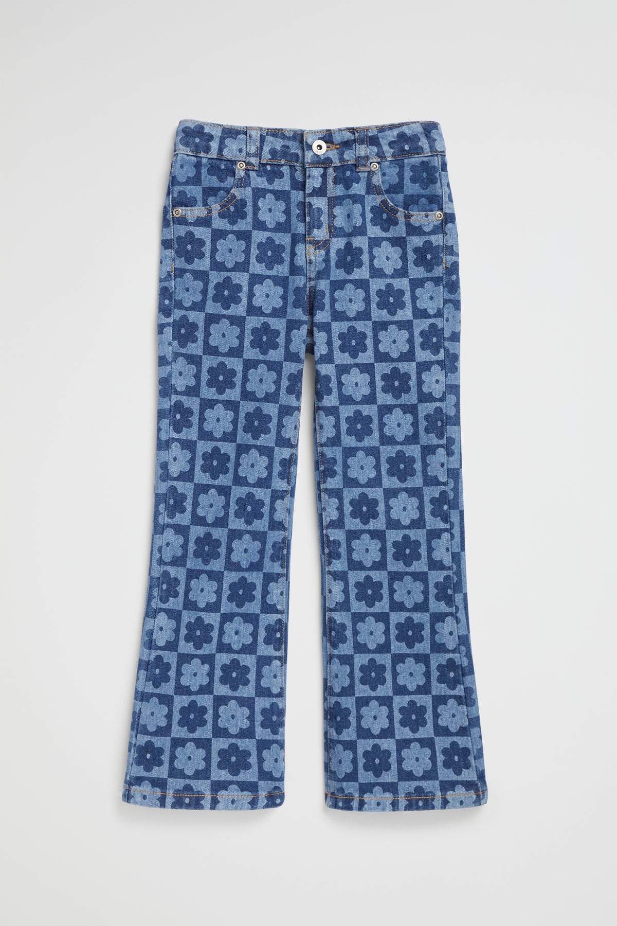 Checked Jean