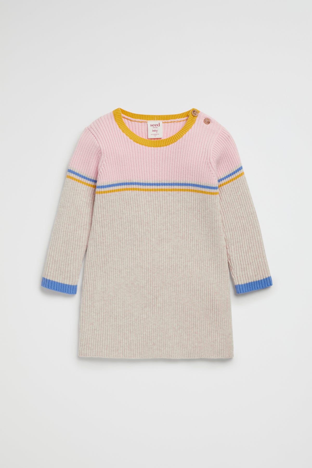 Stripe Knit Dress