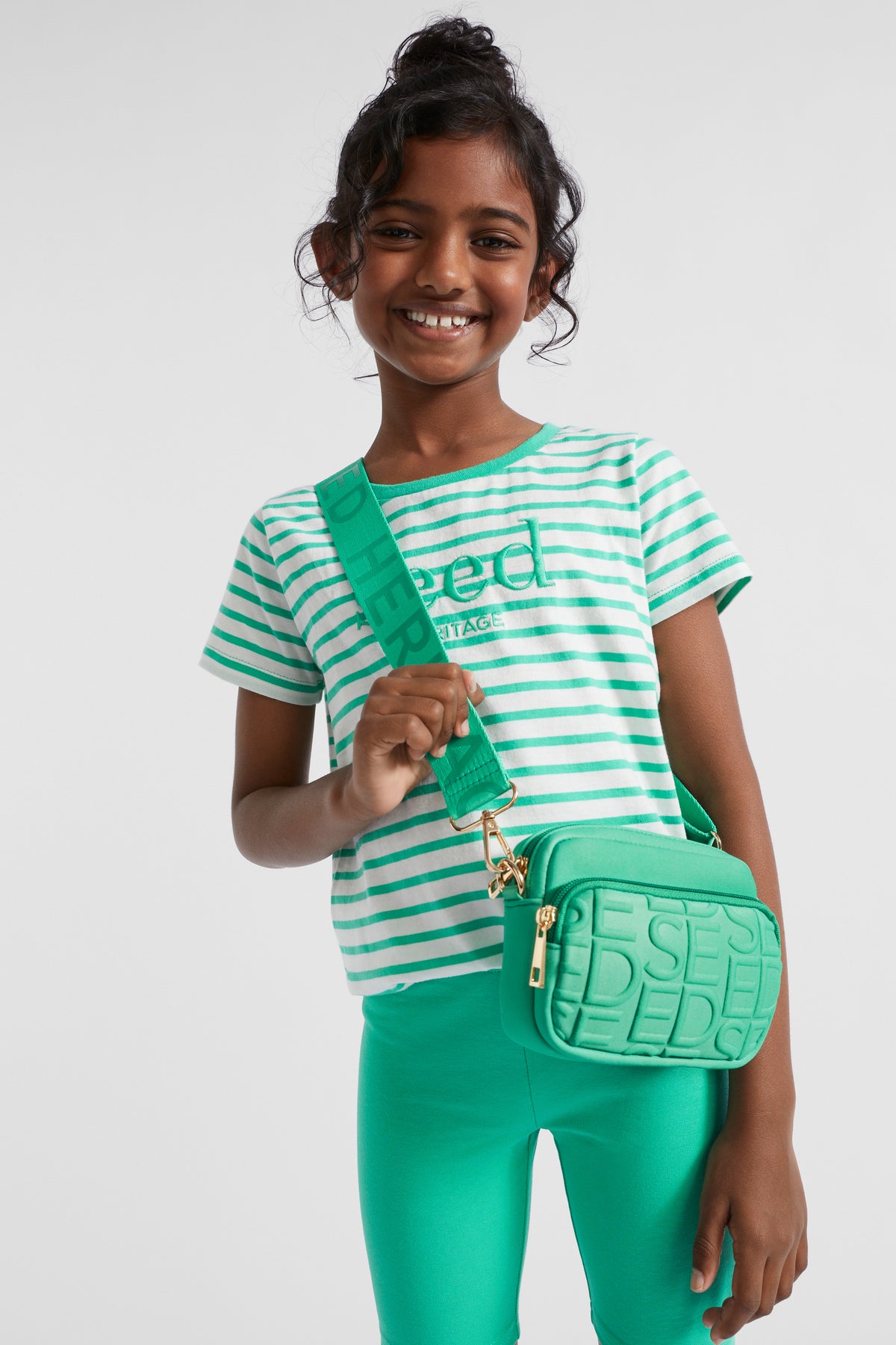 Heritage Double Pocket Cross Body Bag