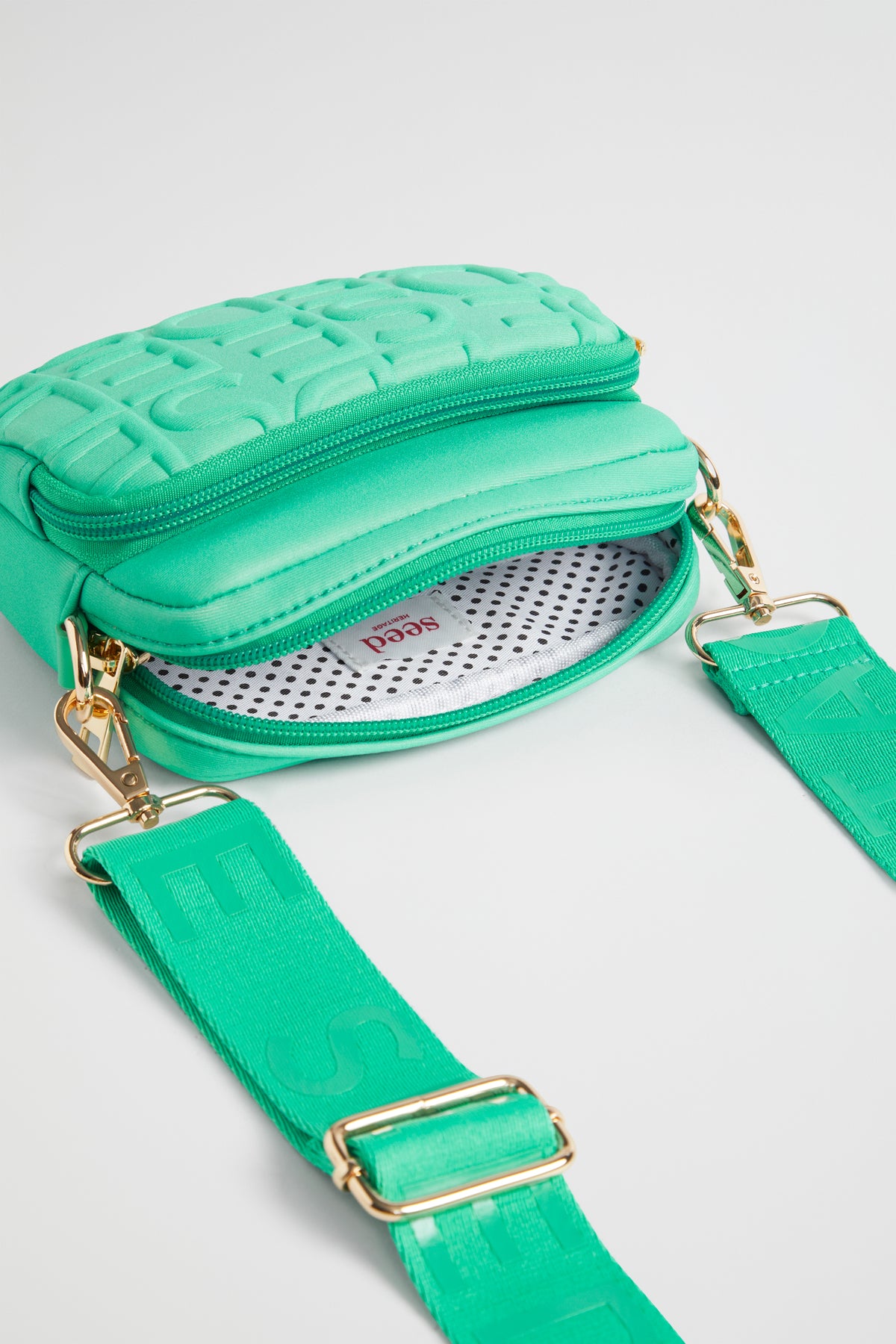 Heritage Double Pocket Cross Body Bag