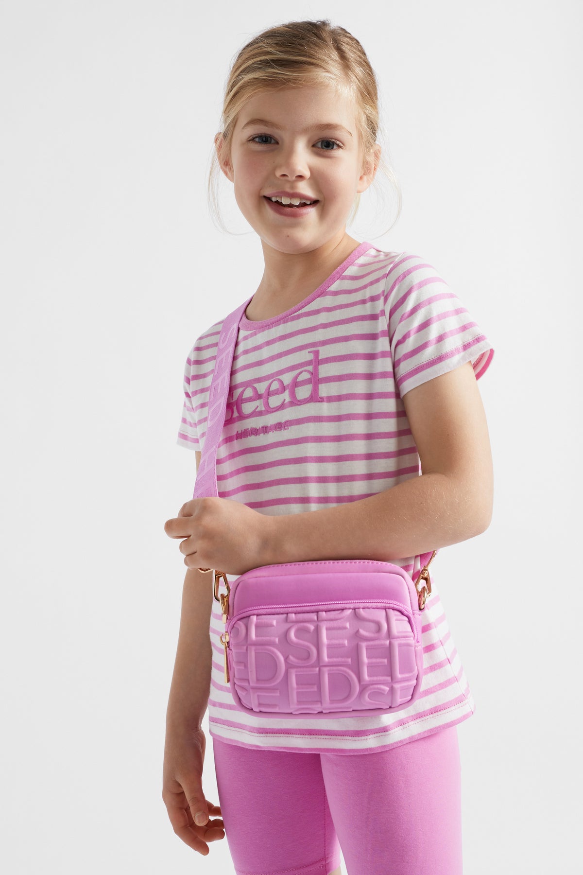 Heritage Double Pocket Cross Body Bag