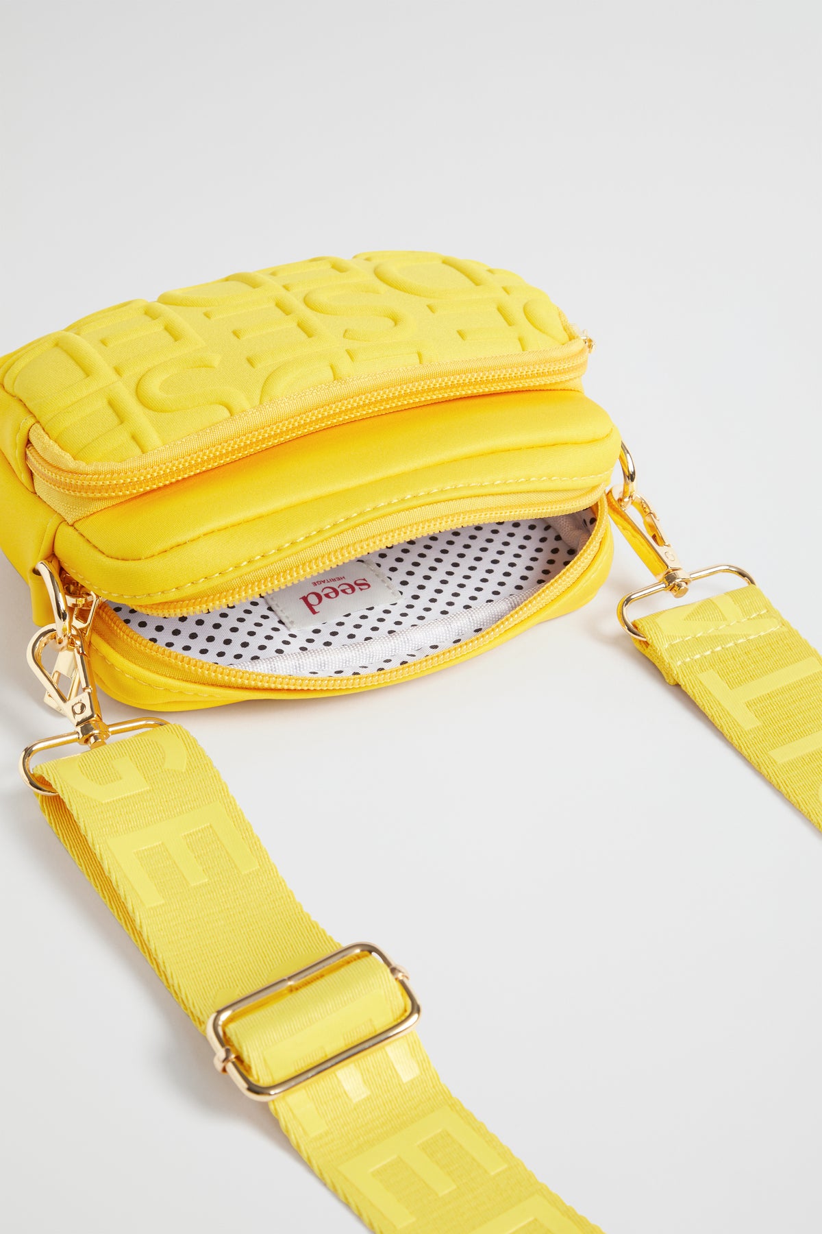 Heritage Double Pocket Cross Body Bag