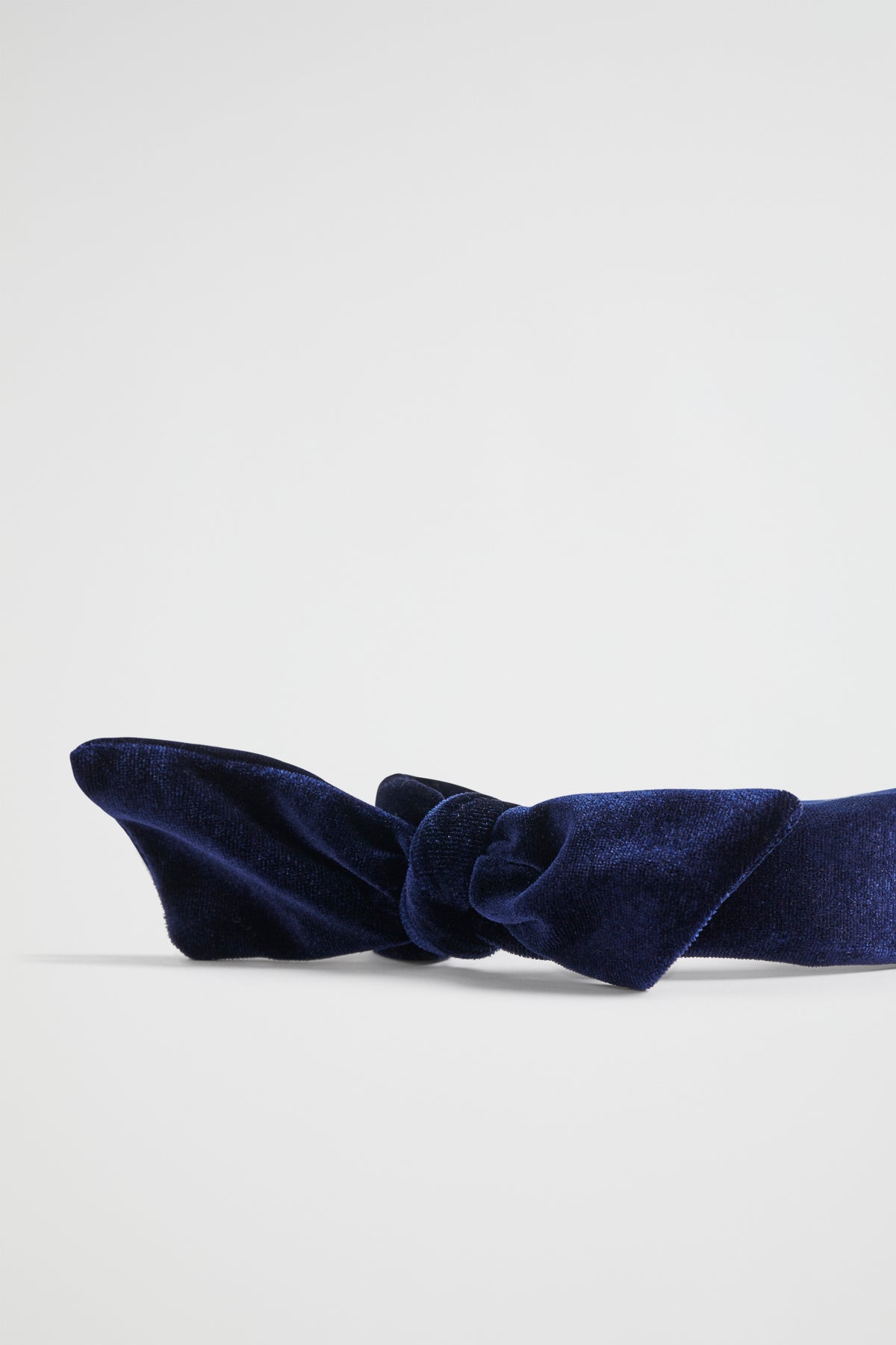 Velvet Bow Headband