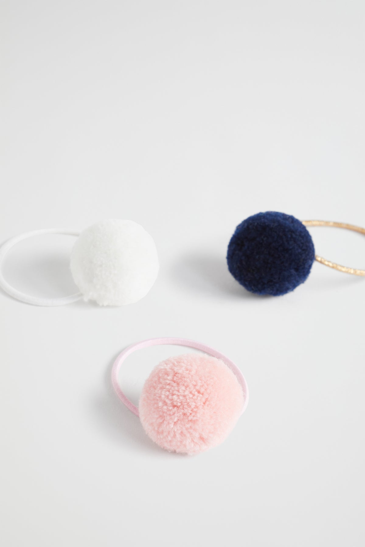 Pom Pom Hair Elastics