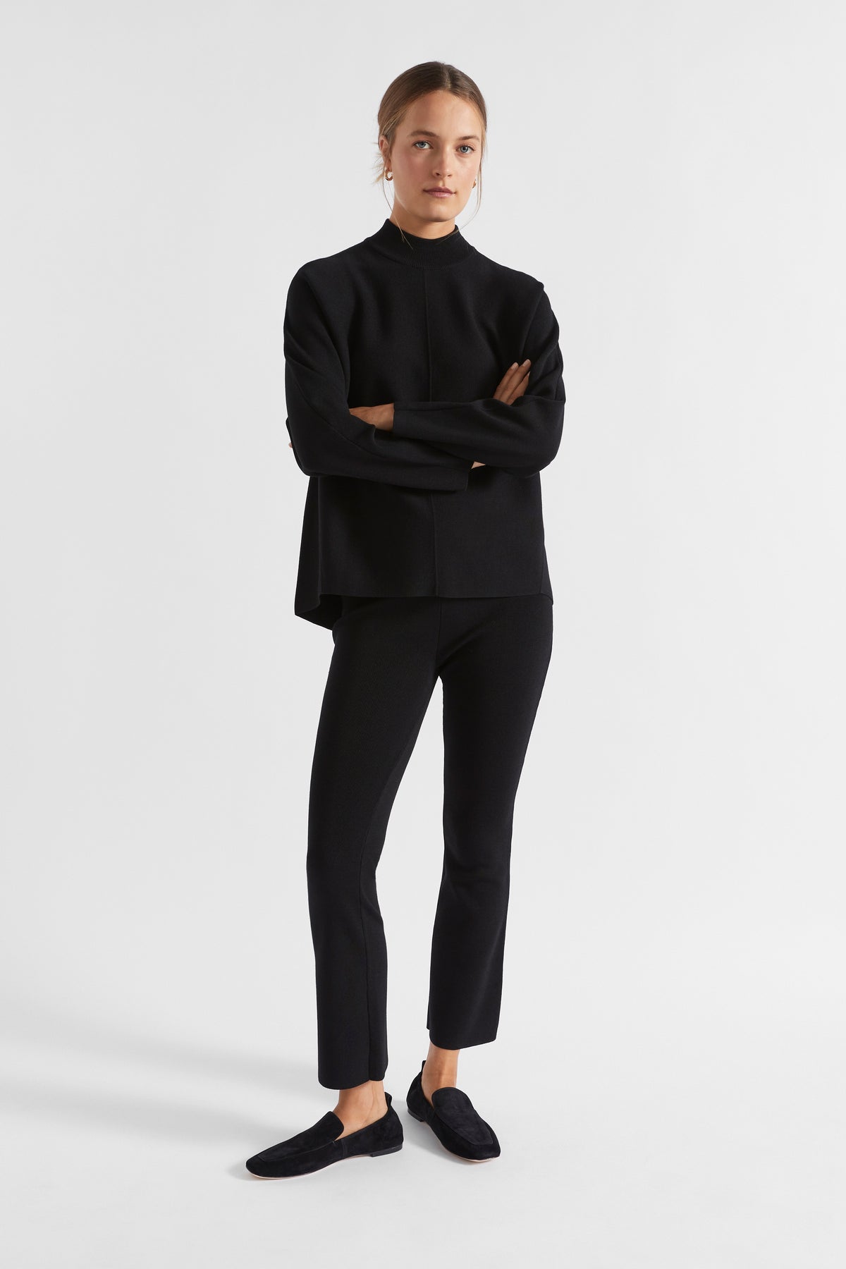 Crepe Cocoon Knit