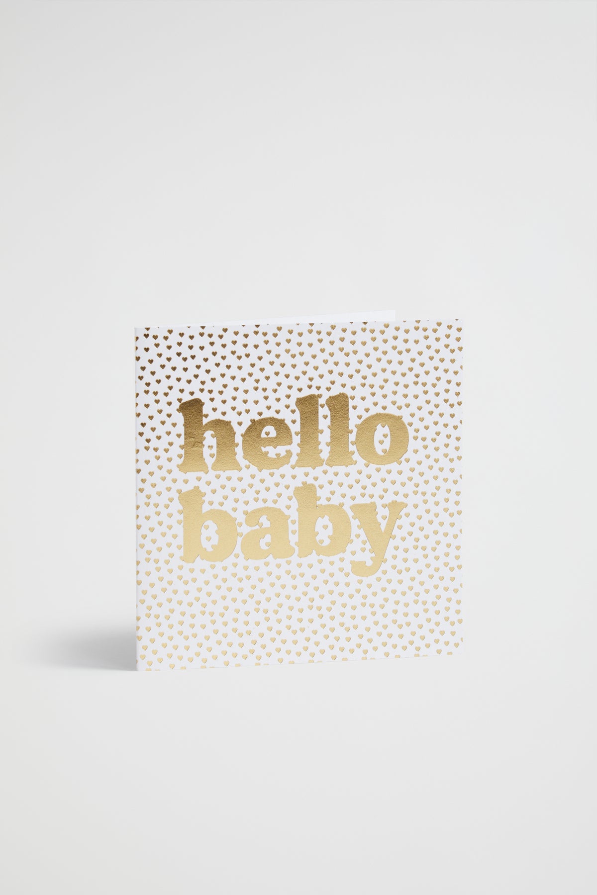 Large Hello Baby Card